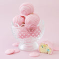 Load image into Gallery viewer, Bowl fixed with pink chocolate covered AC Sweetshop 10 oz Pastel Rainbow Edible Cookie Dough
