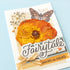 Pressed flower card