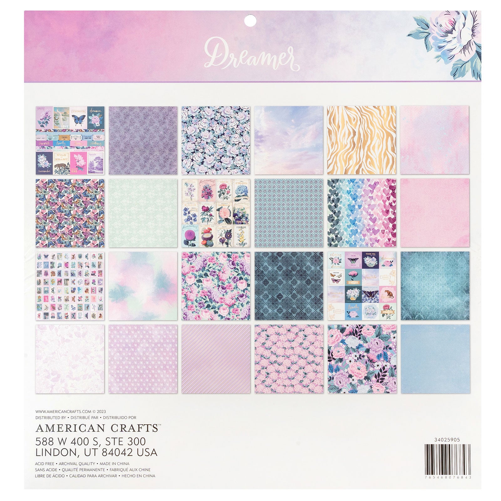 Dreamer Double-Sided 12x12" Paper Pad