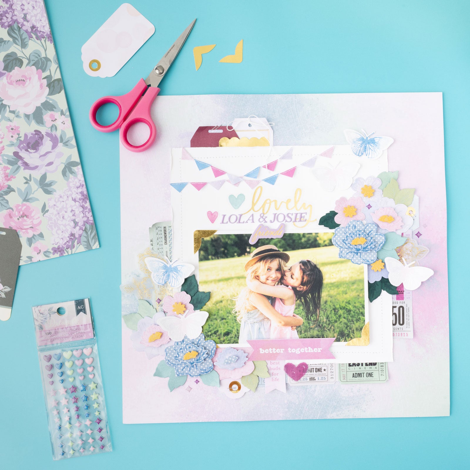 American Crafts Dreamer Journaling Ephemera Icon Die Cut Shapes Set