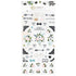 Front of packaging for American Crafts A Perfect Match Icon Stickers - 55 Piece