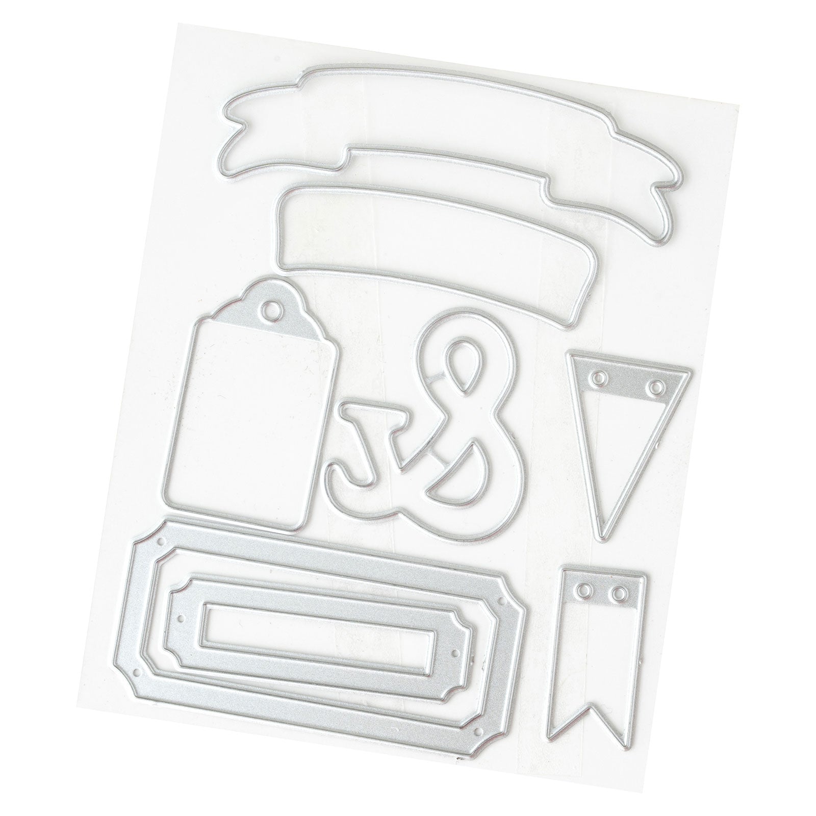 American Crafts A Perfect Match Metal Die Set - 8 Piece