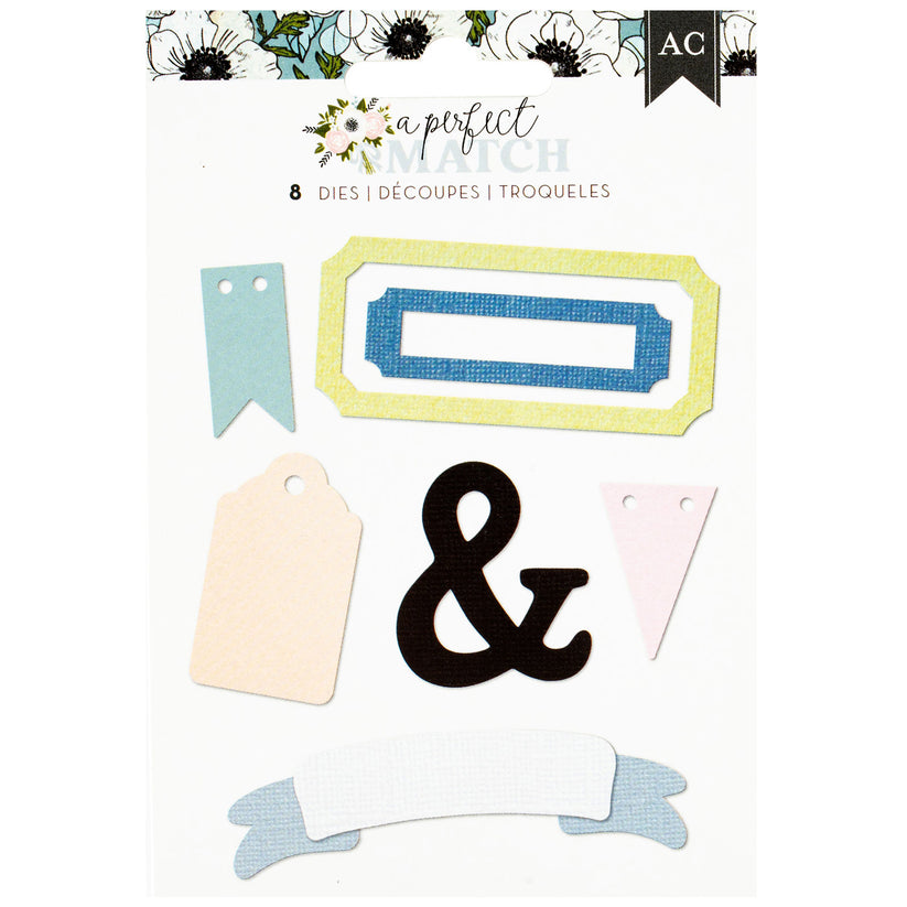 American Crafts A Perfect Match Metal Die Set