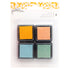 Front of packaging for American Crafts Pebbles Sunny Bloom Medium Ink Pads - 4 Pack