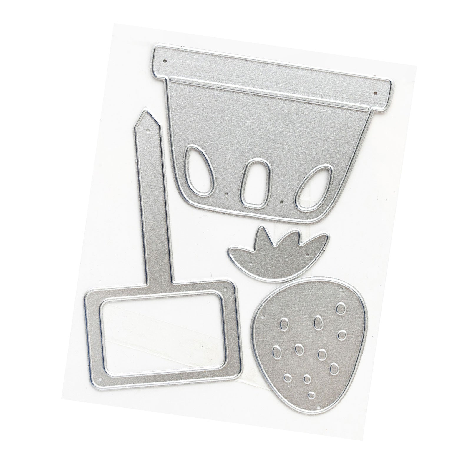 American Crafts Pebbles Sunny Bloom Metal Die Set - 4 Piece