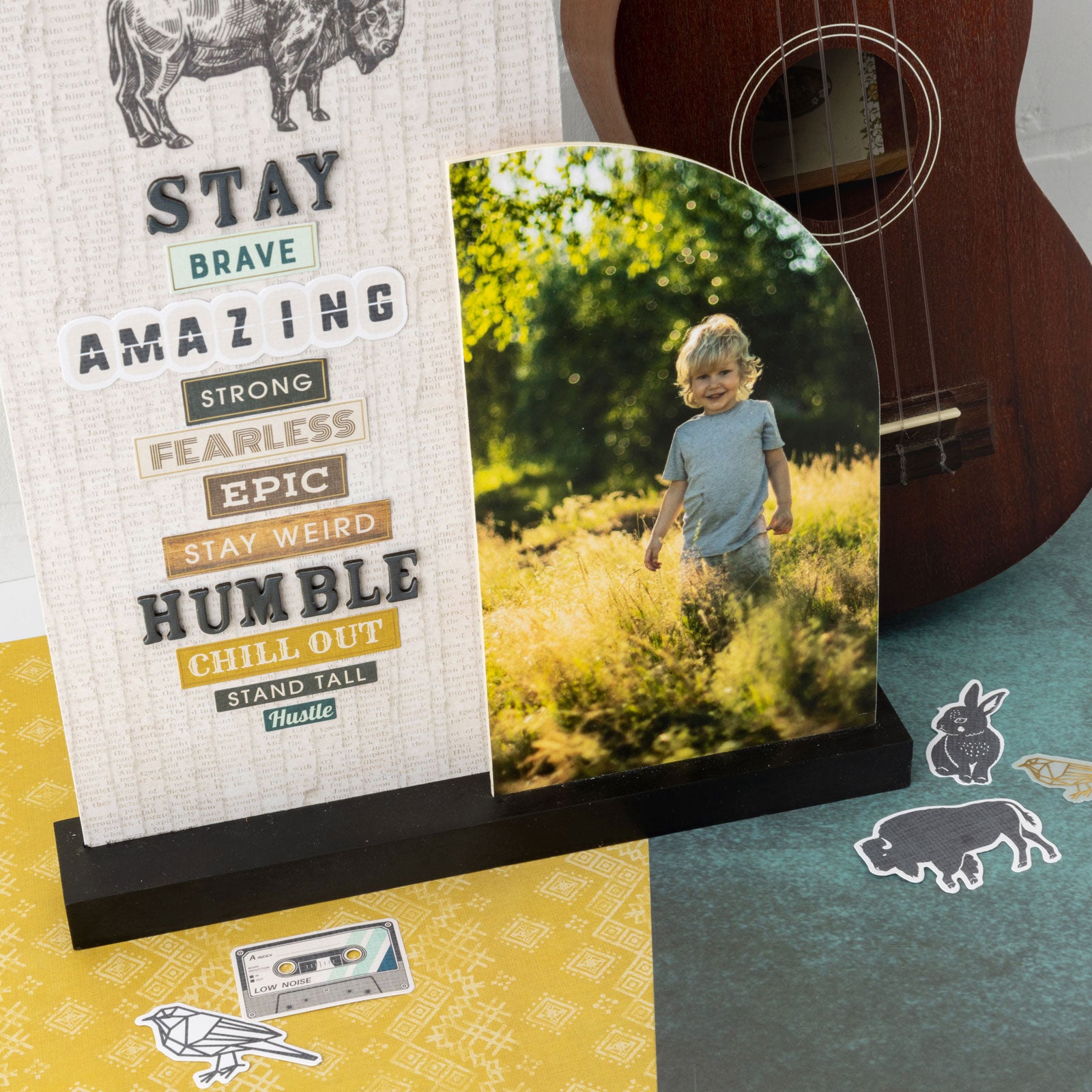 Cedar House Double-Sided 12x12" Paper Pad