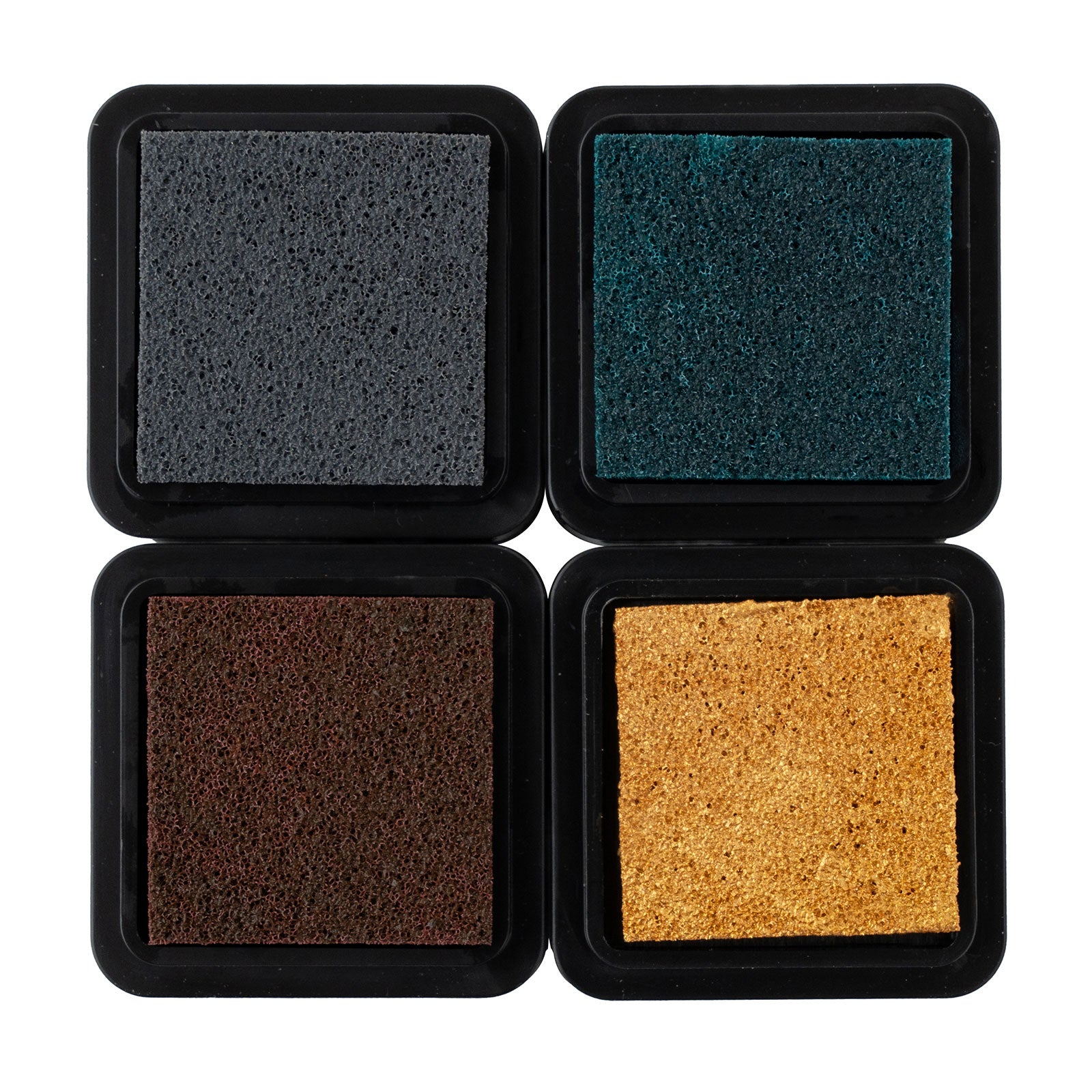 American Crafts Cedar House Medium Ink Pad - 4 Piece