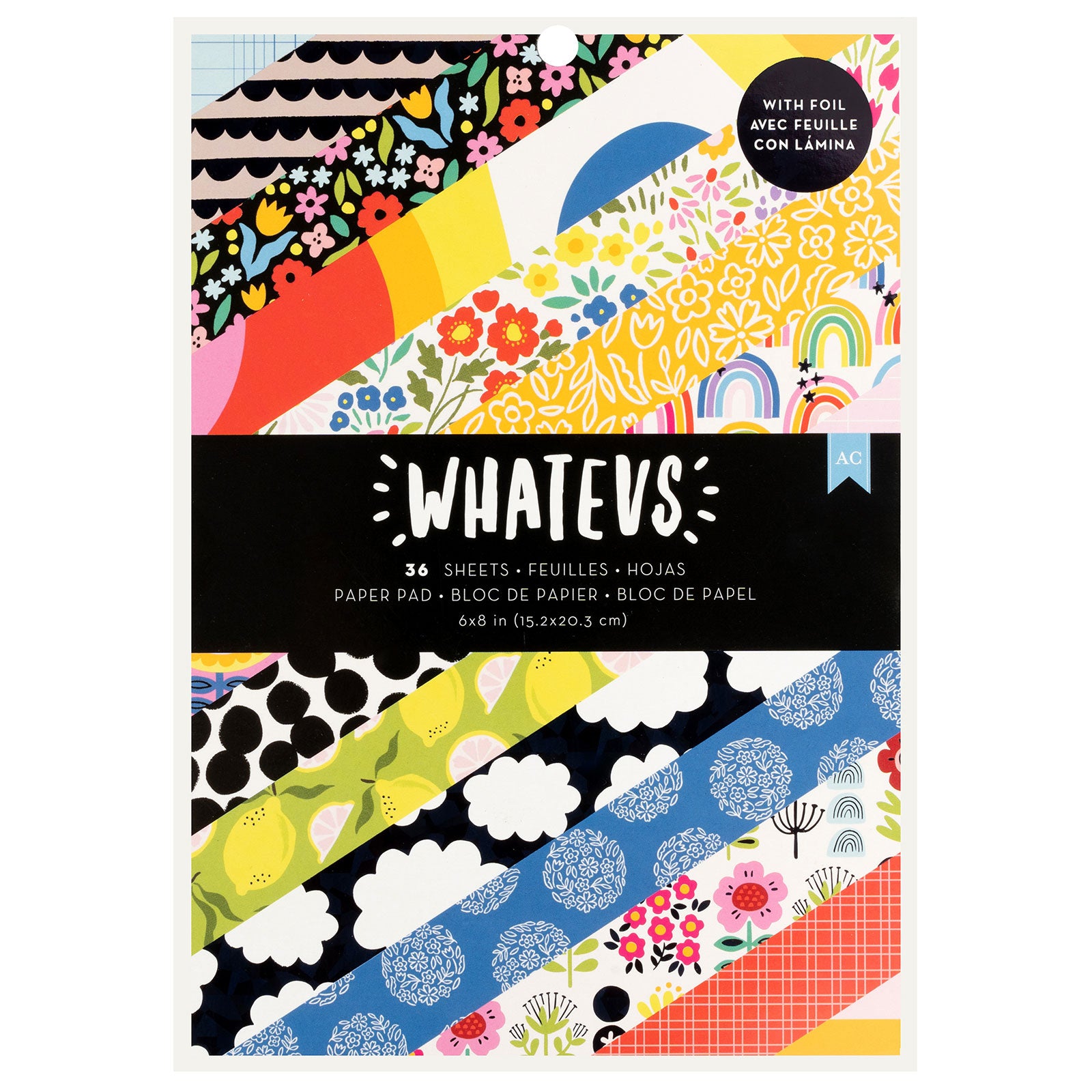 AC Cardstock Whatevs 6x8" Paper Pad