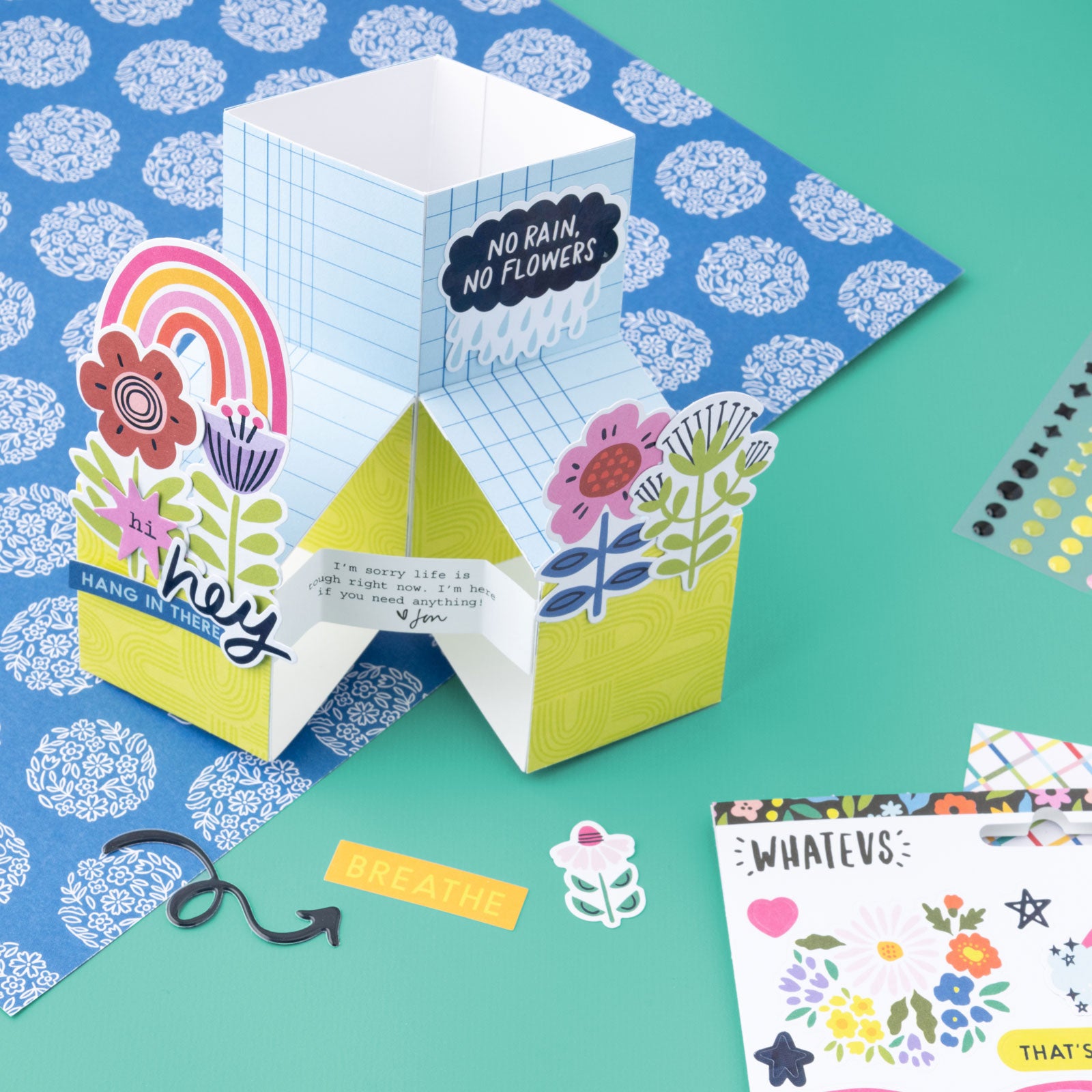 American Crafts Whatevs Enamel Dot Stickers - 60 Piece