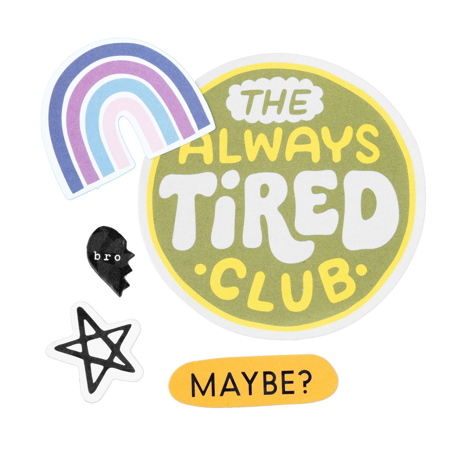 American Crafts Whatevs Ephemera Icon Die Cut Shapes - 60 Piece