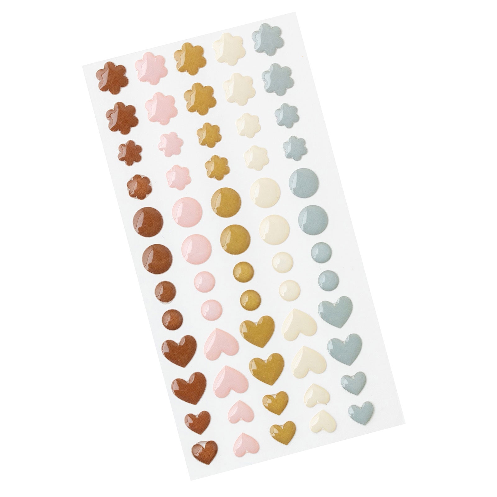 American Crafts Maggie Holmes Forever Fields Enamel Dot Stickers - 60 Piece