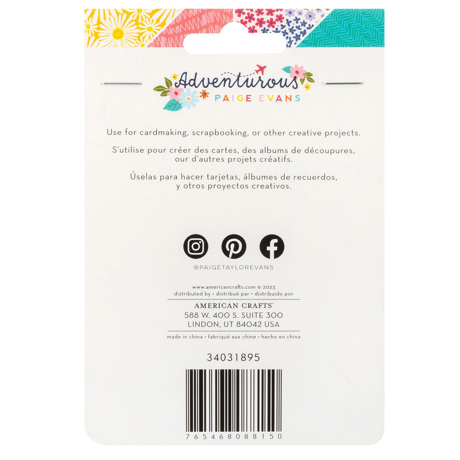 Paige Evans Adventurous Sequin Mix Embellishment Set