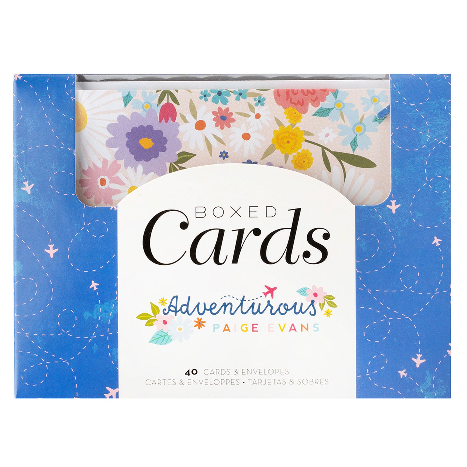 American Crafts Paige Evans Adventurous Boxed Cards - 40 Pack