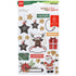 Front of packaging for American Crafts Vicki Boutin Wrapped in Ribbons Sticker Book - 262 Piece