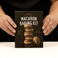 Load image into Gallery viewer, Person holding Sweetshop Chocolate Gluten Free Macaron Baking Kit package
