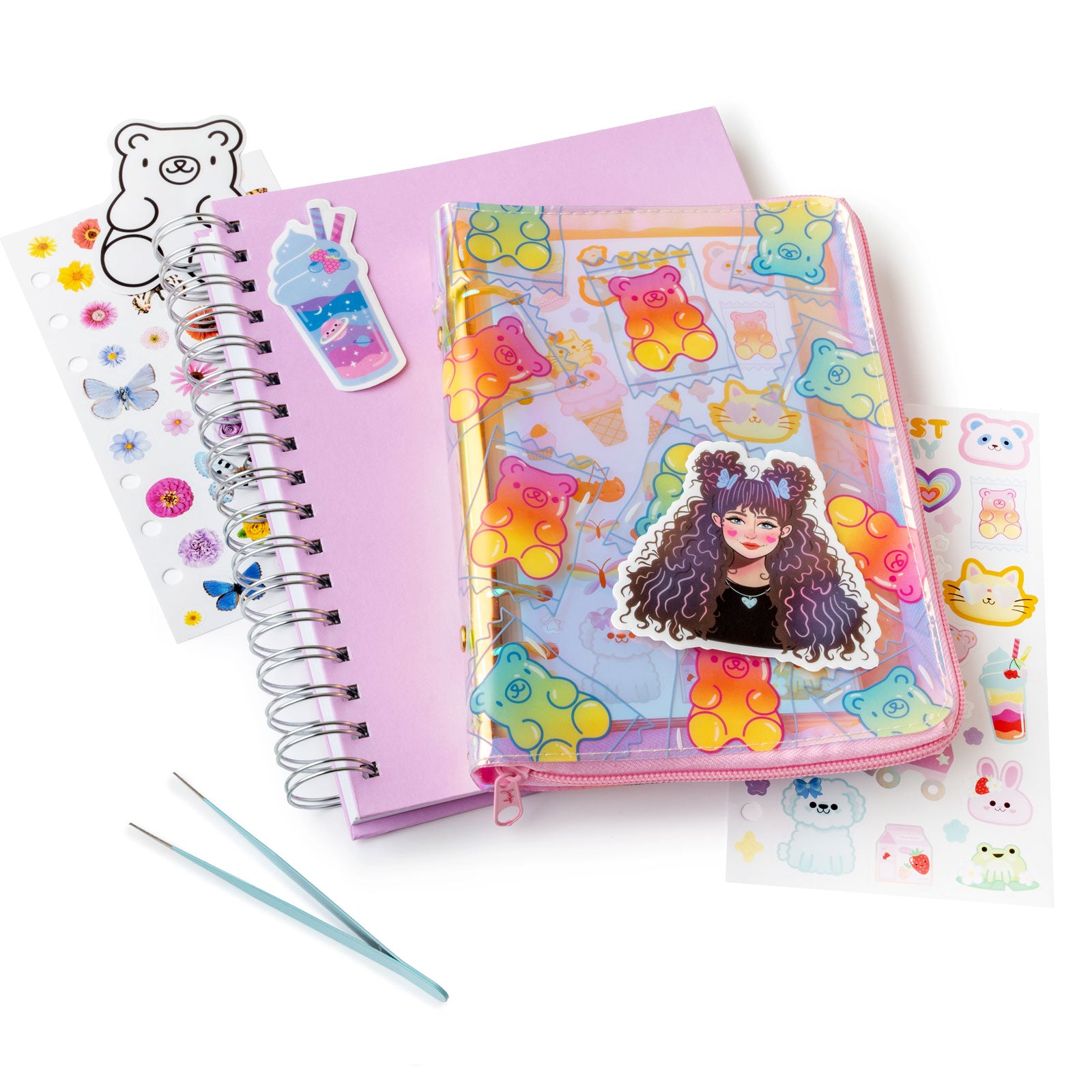 Jordyn Kelly 80 Piece Sticker Bundle Journal Set