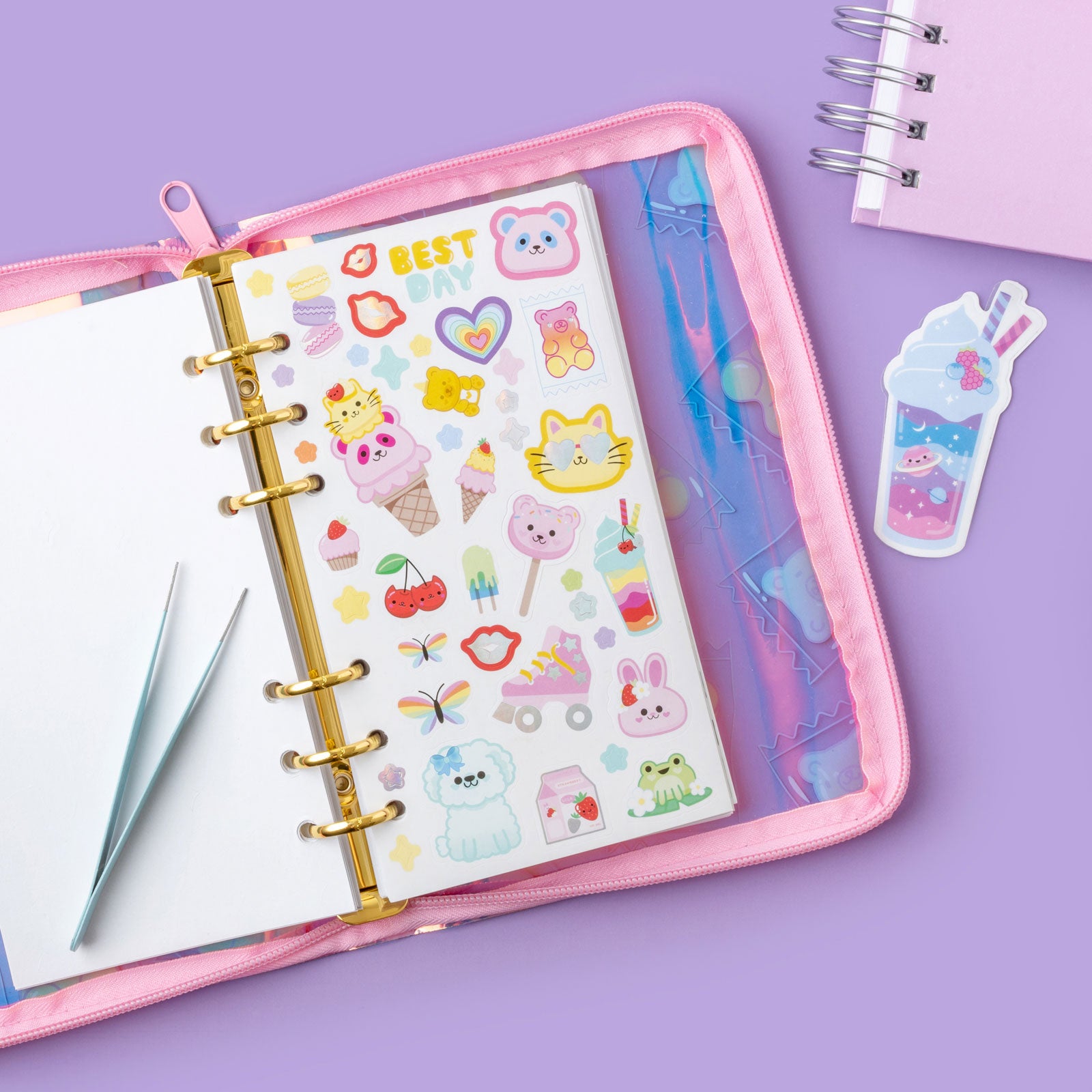 Jordyn Kelly 80 Piece Sticker Bundle Journal Set