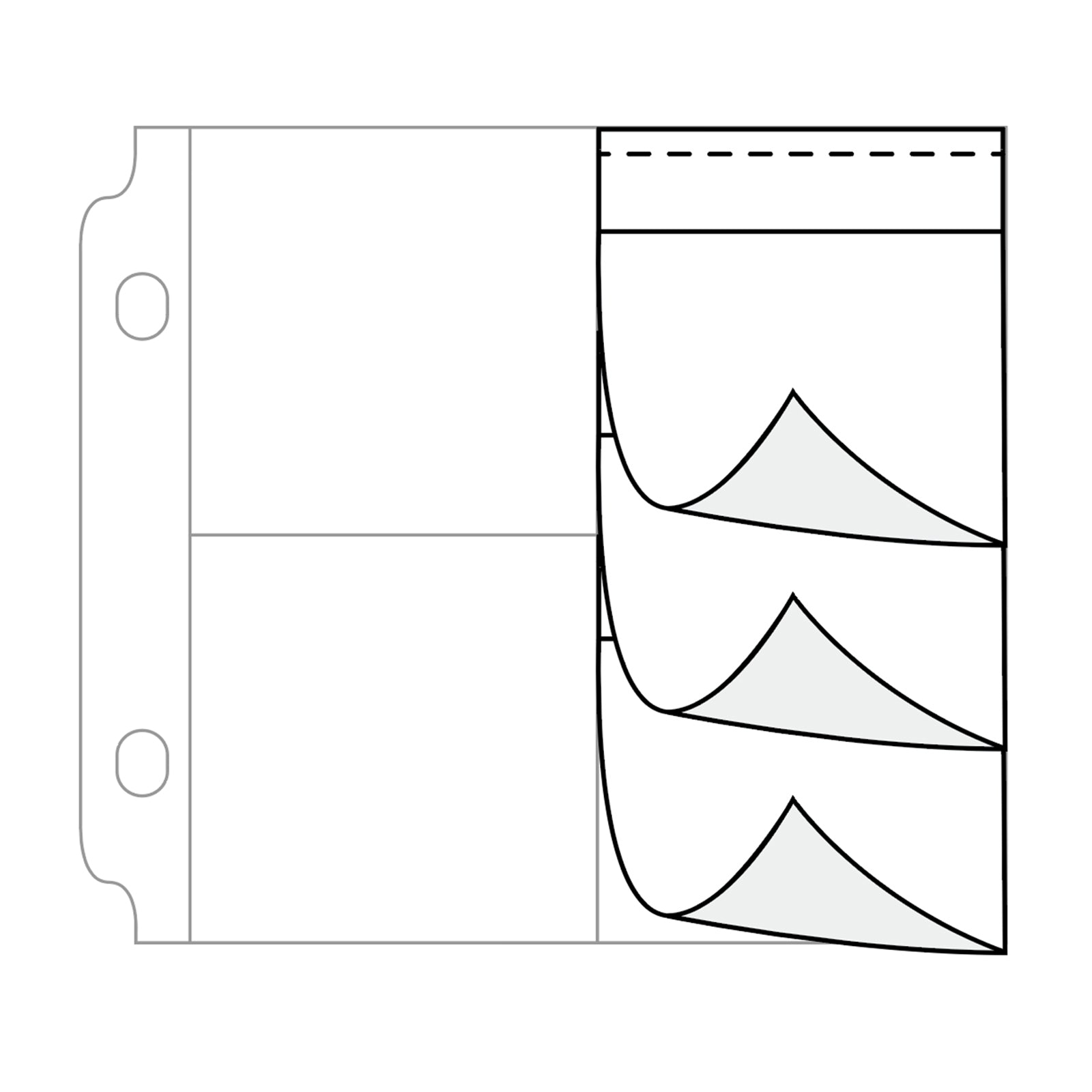 We R Fuse Photo Sleeve Waterfall Sleeve Packs