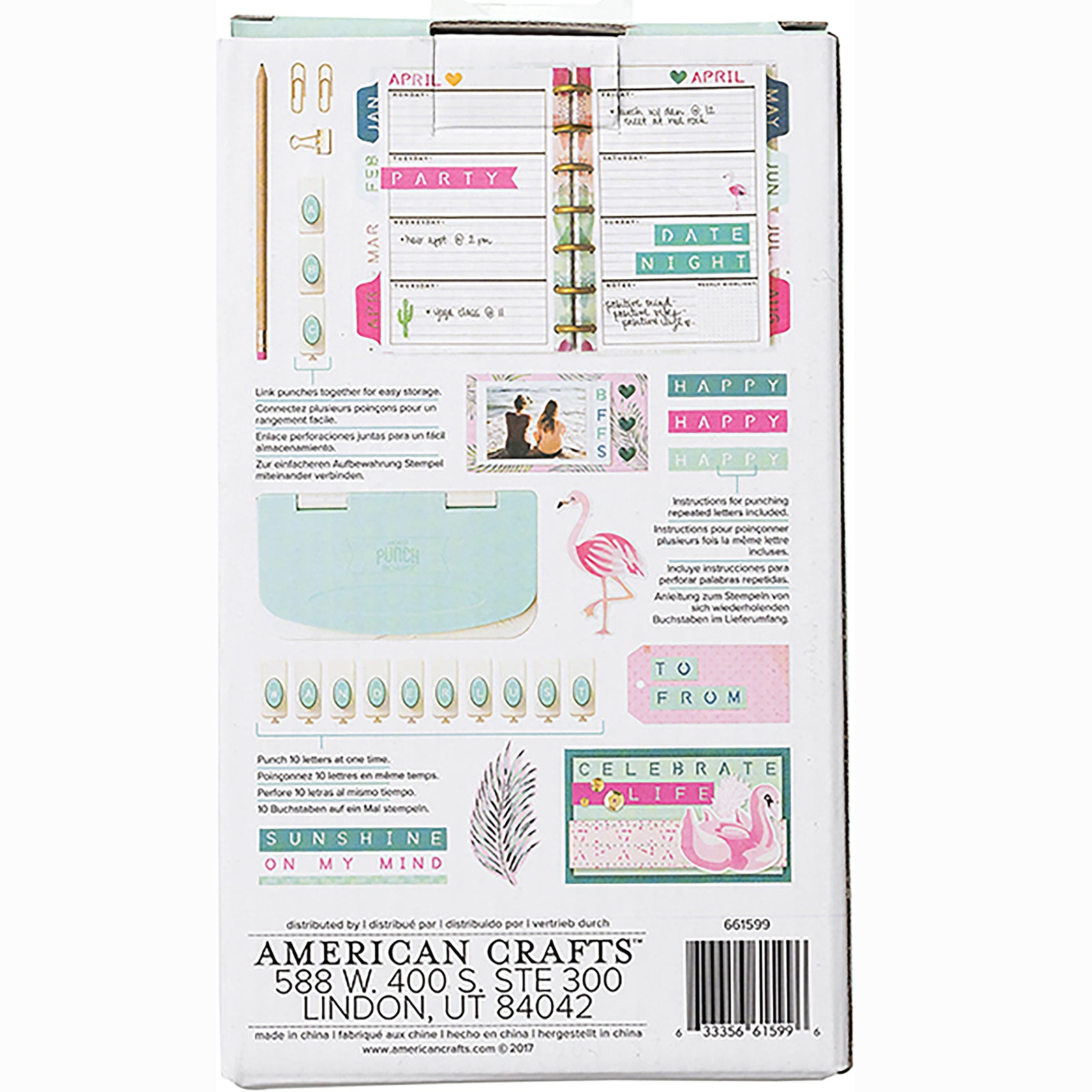 We R Makers Punch Board-Word