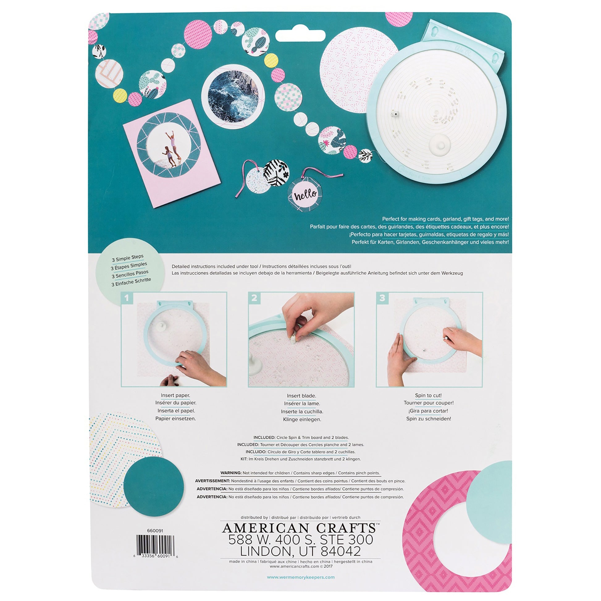 We R Makers Circle Spin & Trim Tool
