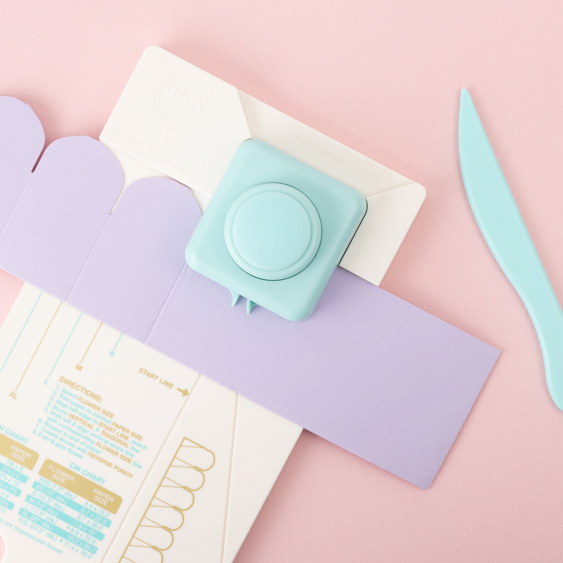 We R Makers Punch Board-Flower