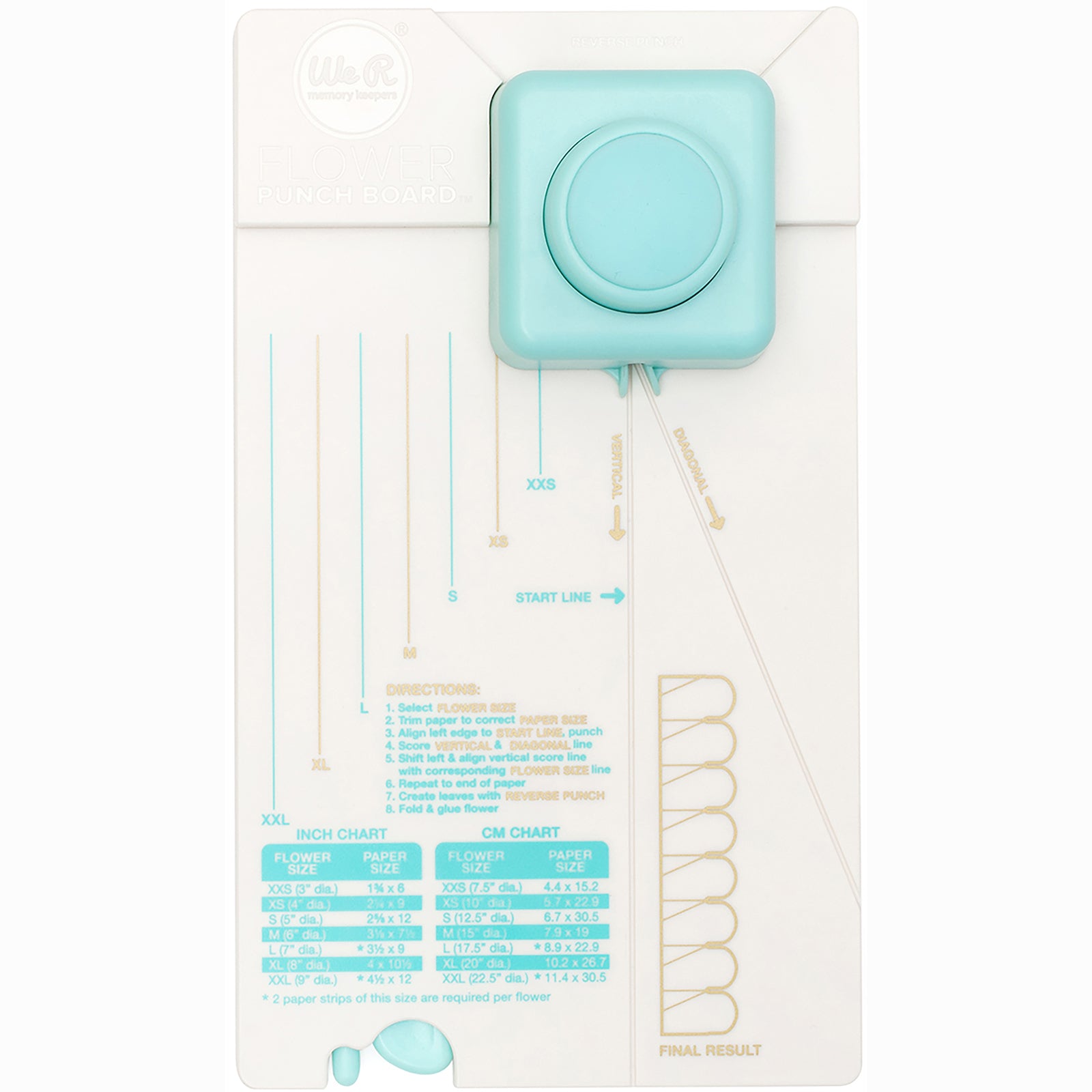 We R Makers Punch Board-Flower