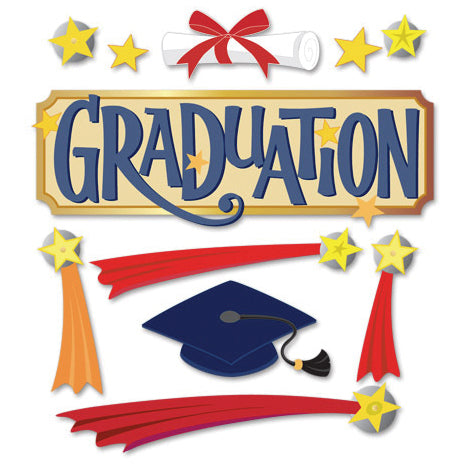 Jolee's Boutique Dimensional Stickers - Graduation, 10pcs