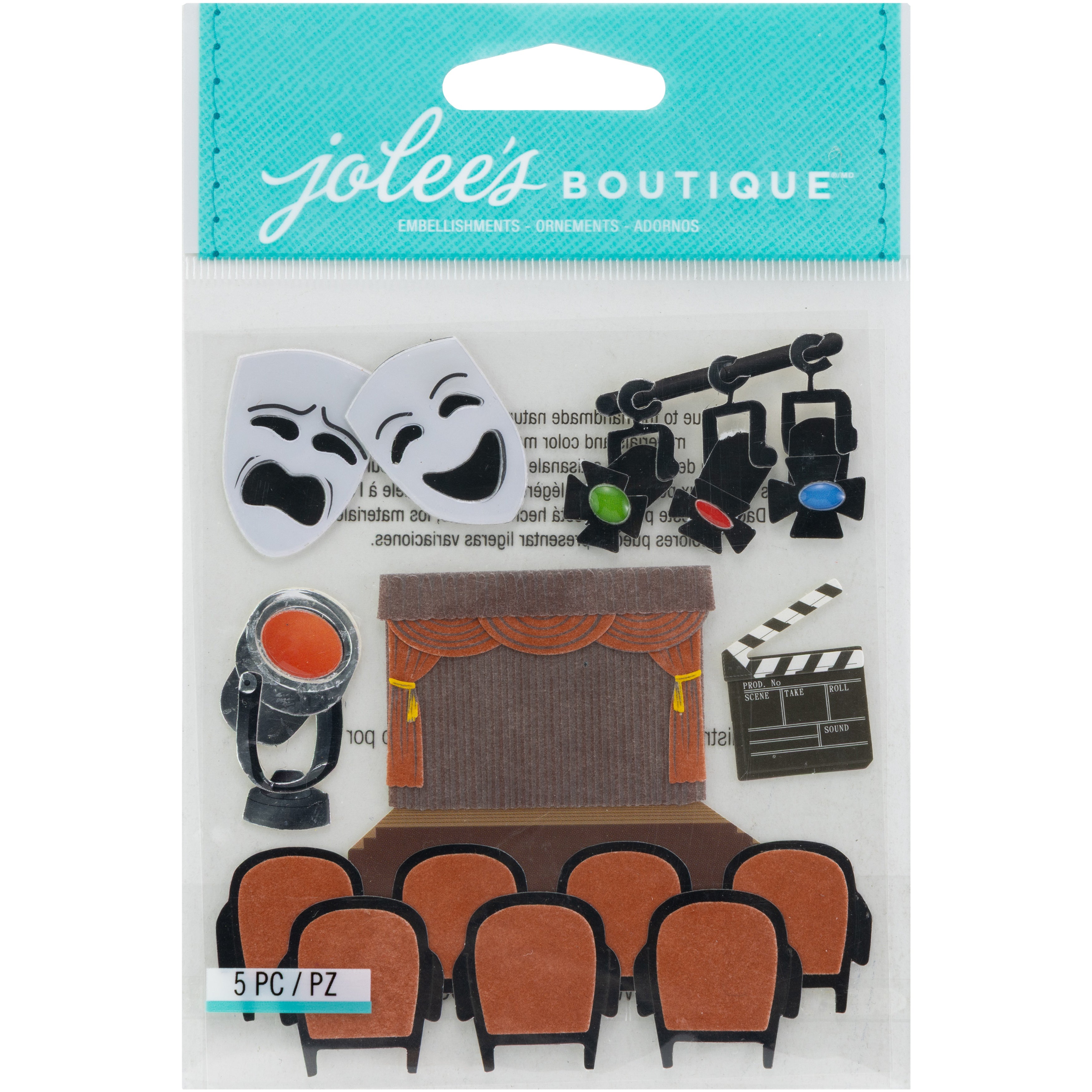 Jolee's Boutique Drama Dimensional Sticker Set