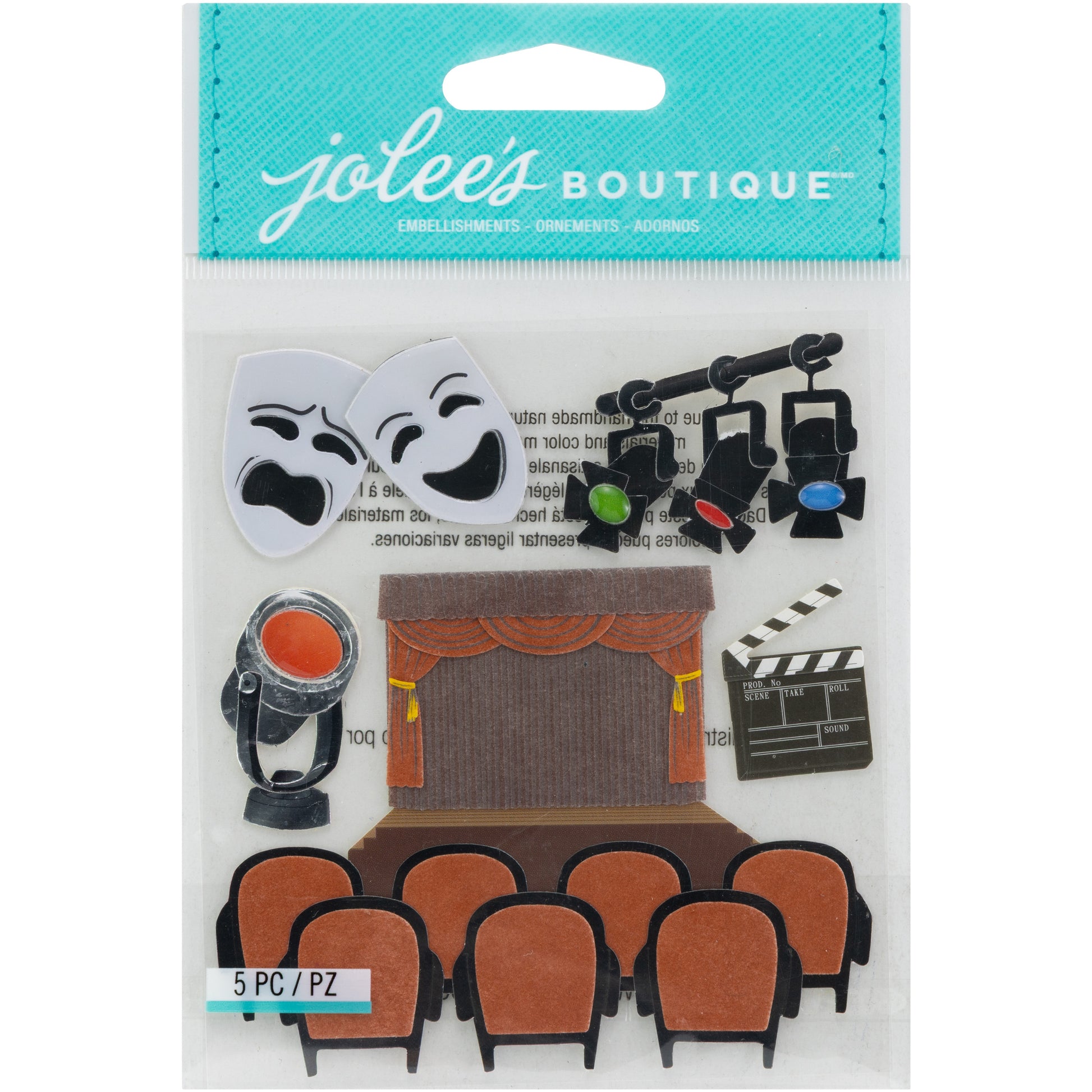Jolee's Boutique Drama Dimensional Sticker Set