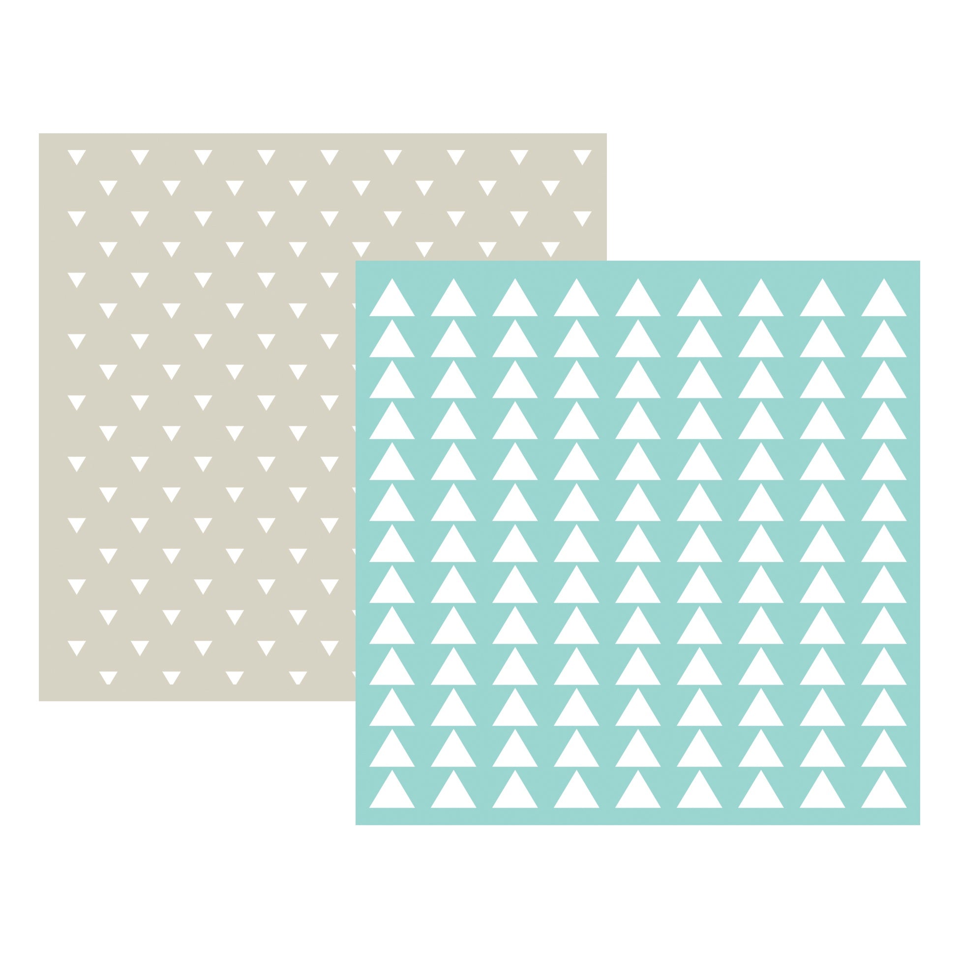 Goosebumpz 6"X6" Embossing Folder Set - Triangle
