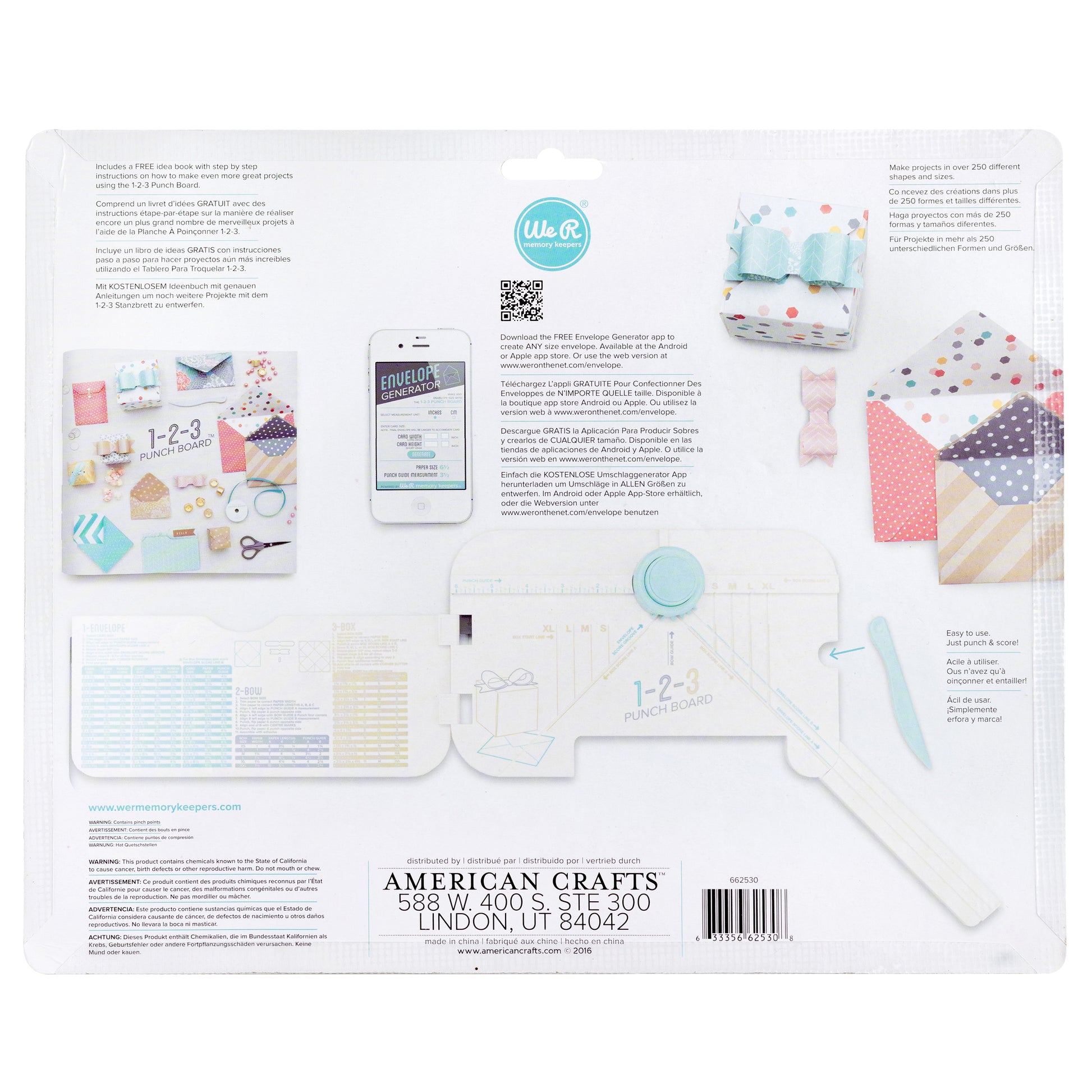 We R Makers 1-2-3 Punch Board