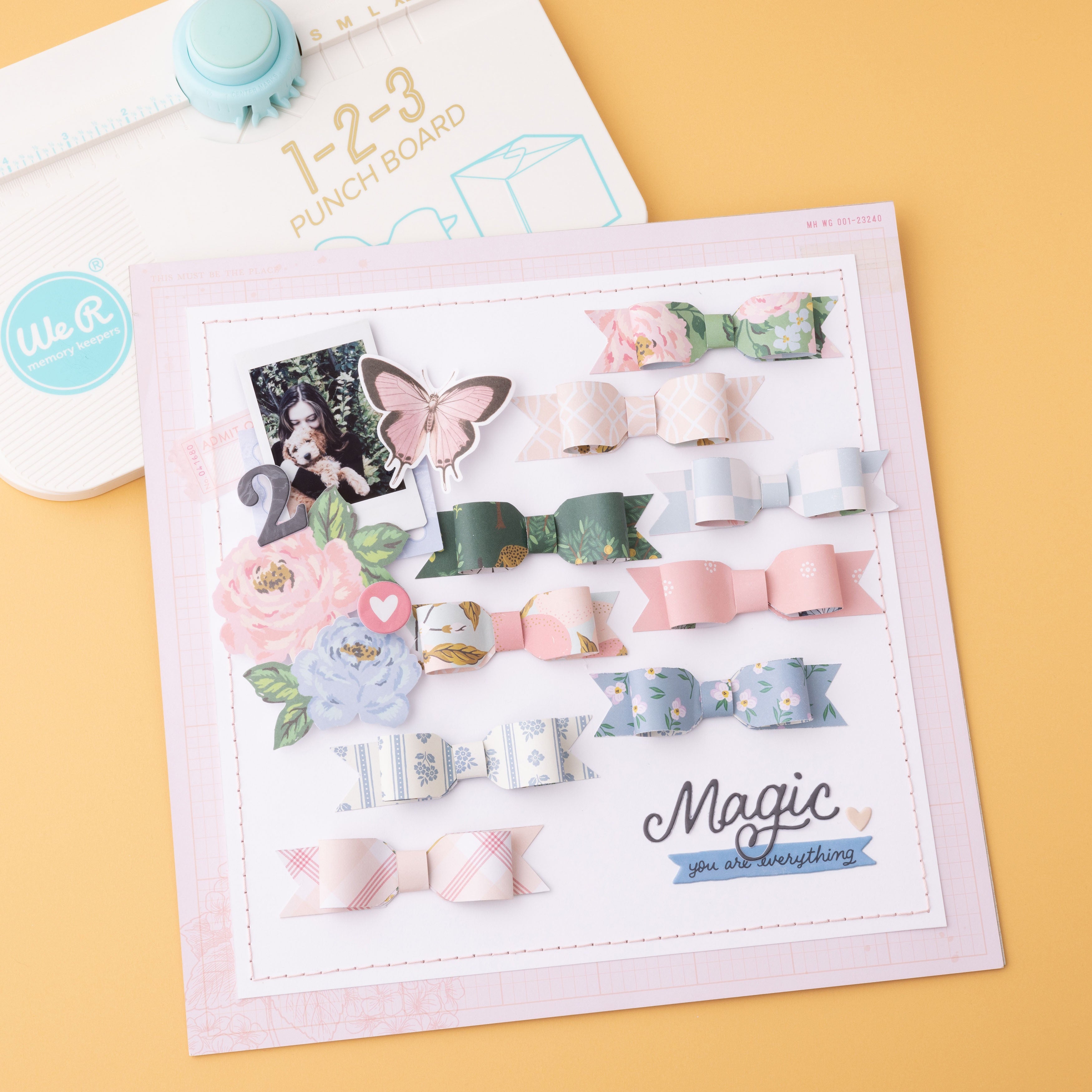 We R Makers 1-2-3 Punch Board