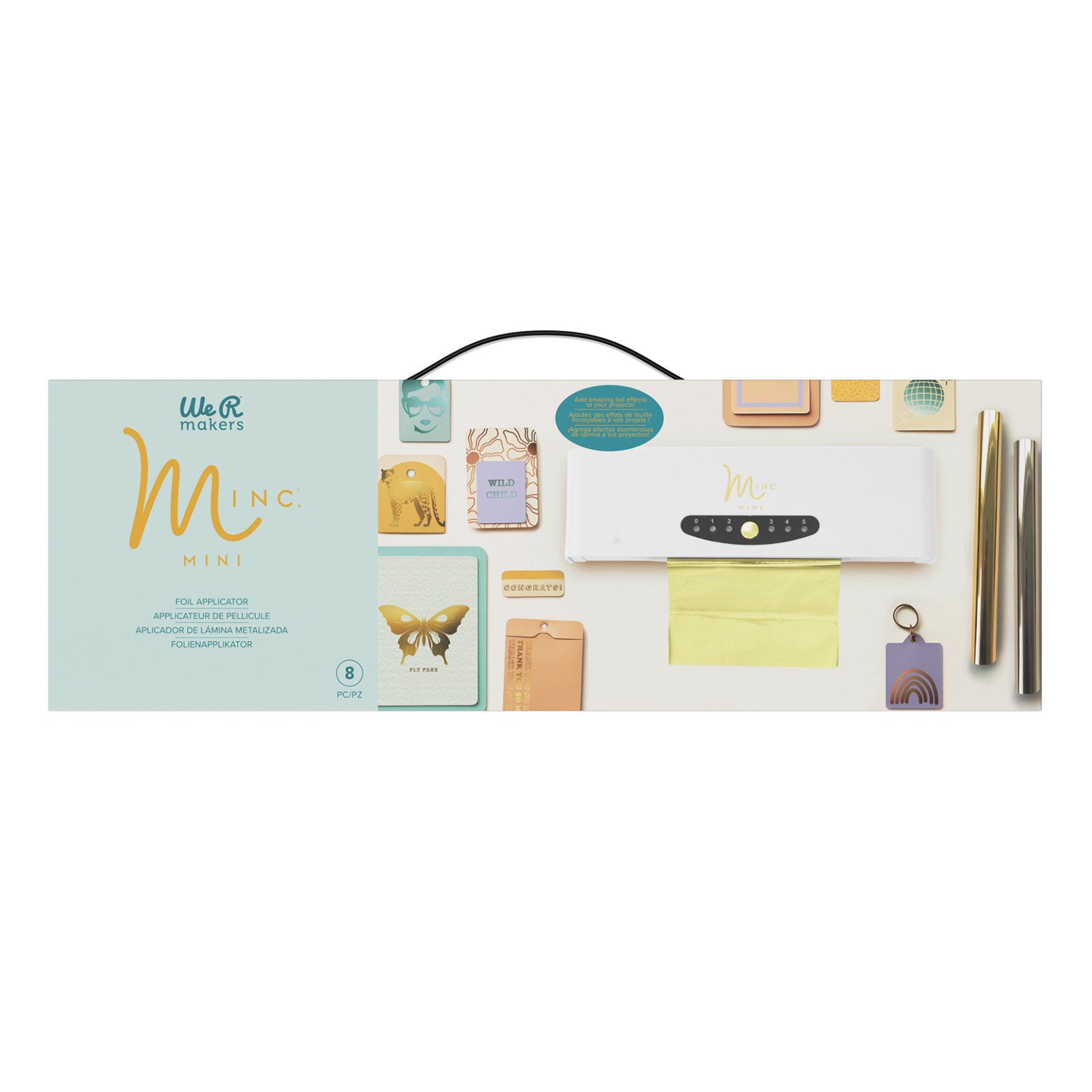 We R Minc Mini 6 Inch Foil Applicator Machine & Starter Kit