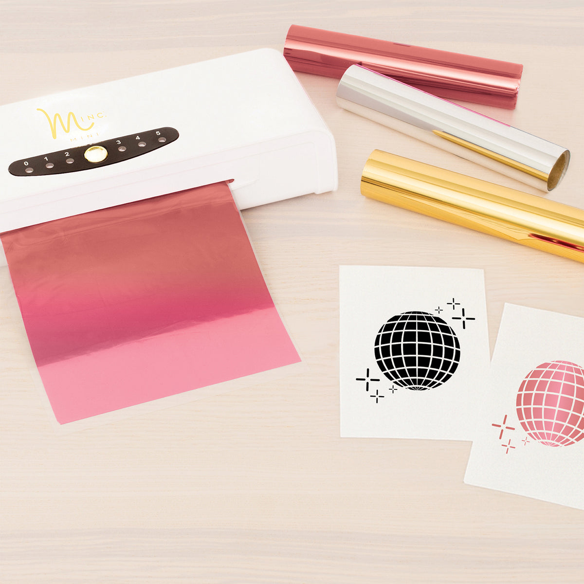 We R Minc Mini 6 Inch Foil Applicator Machine & Starter Kit