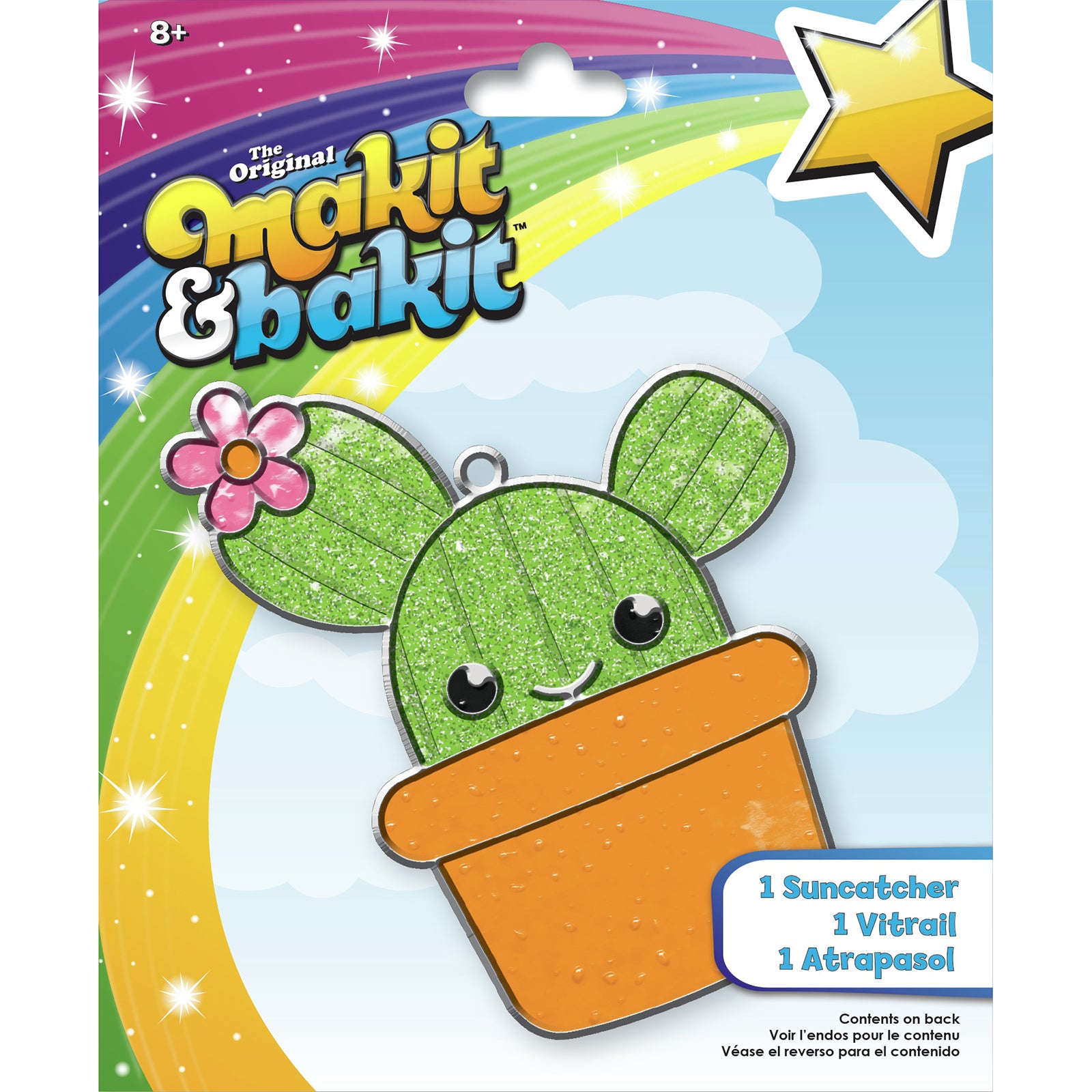 Makit & Bakit Cactus Suncatcher Kit
