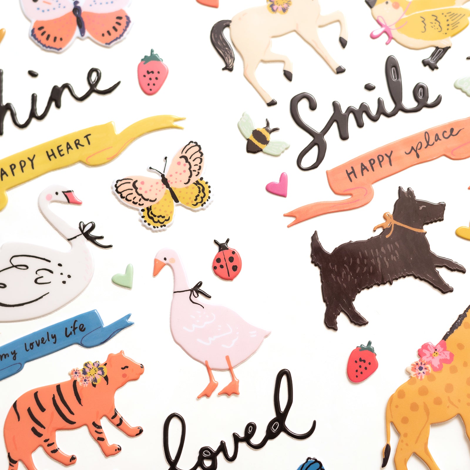 Thickers Maggie Holmes Sweet Story Play Puffy Stickers - 43pcs