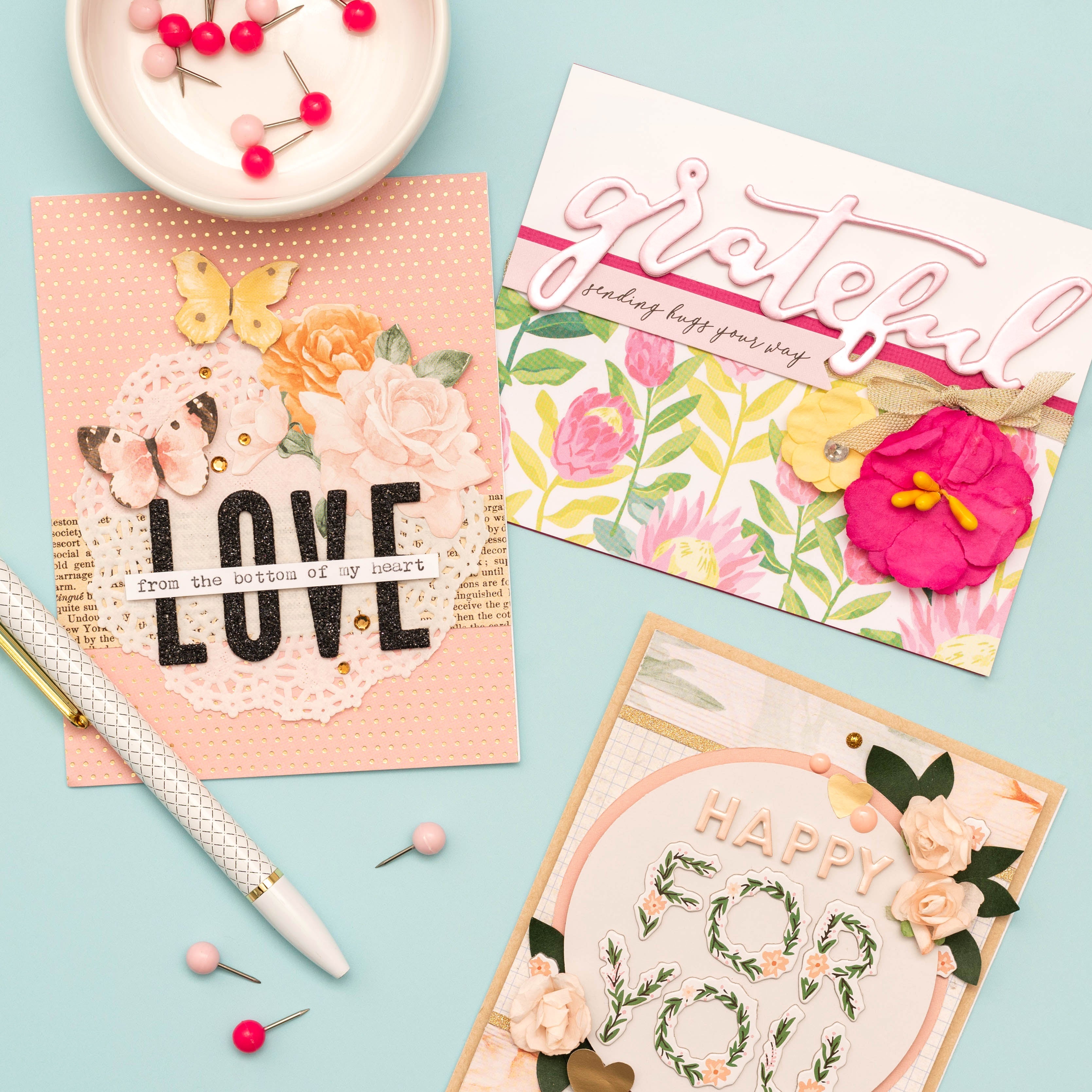 American Crafts Chipboard Alphabet Stickers - Shoe Box - Black Glitter, 103 Pieces