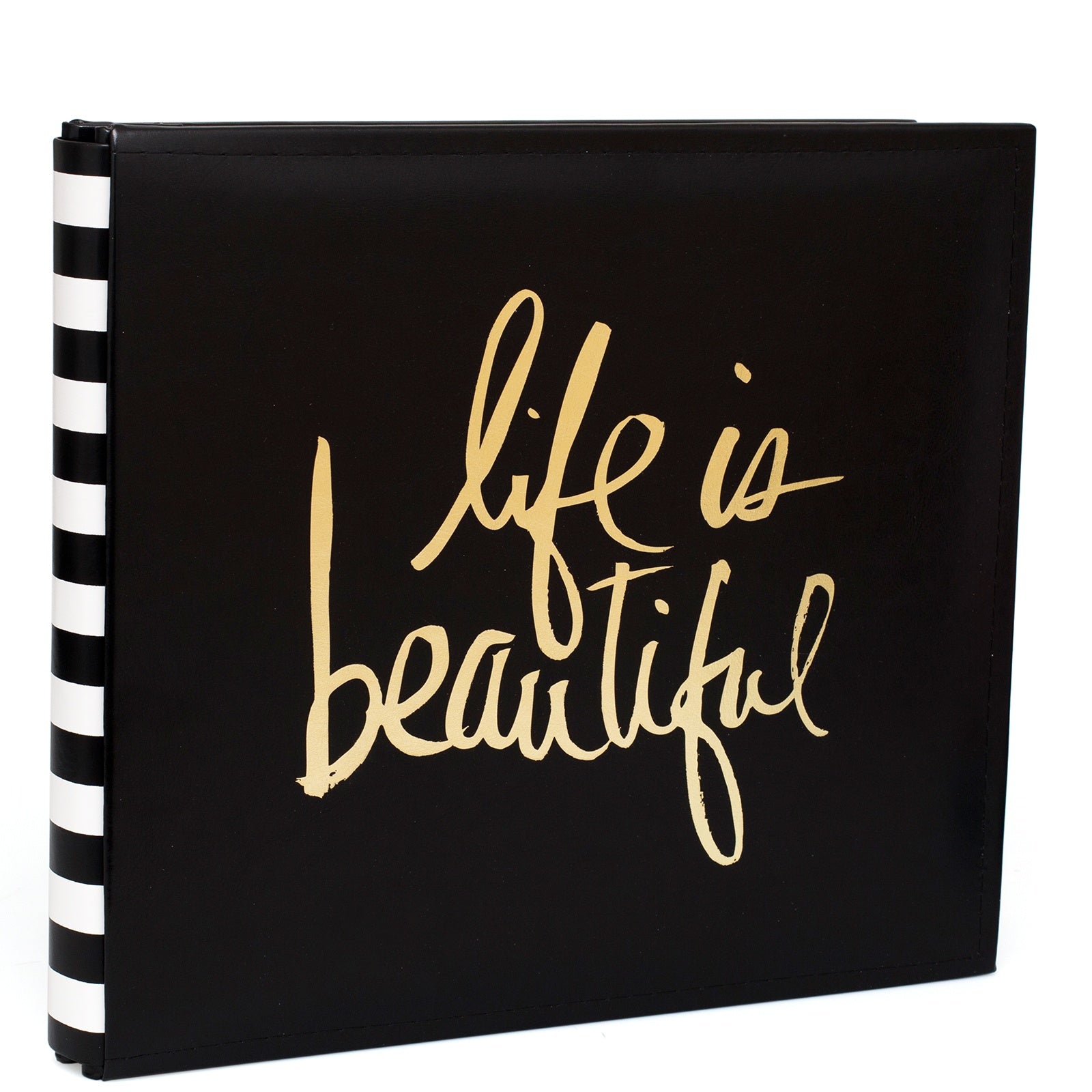 Heidi Swapp Storyline2 12x12" Post Bound Album - Gold Life
