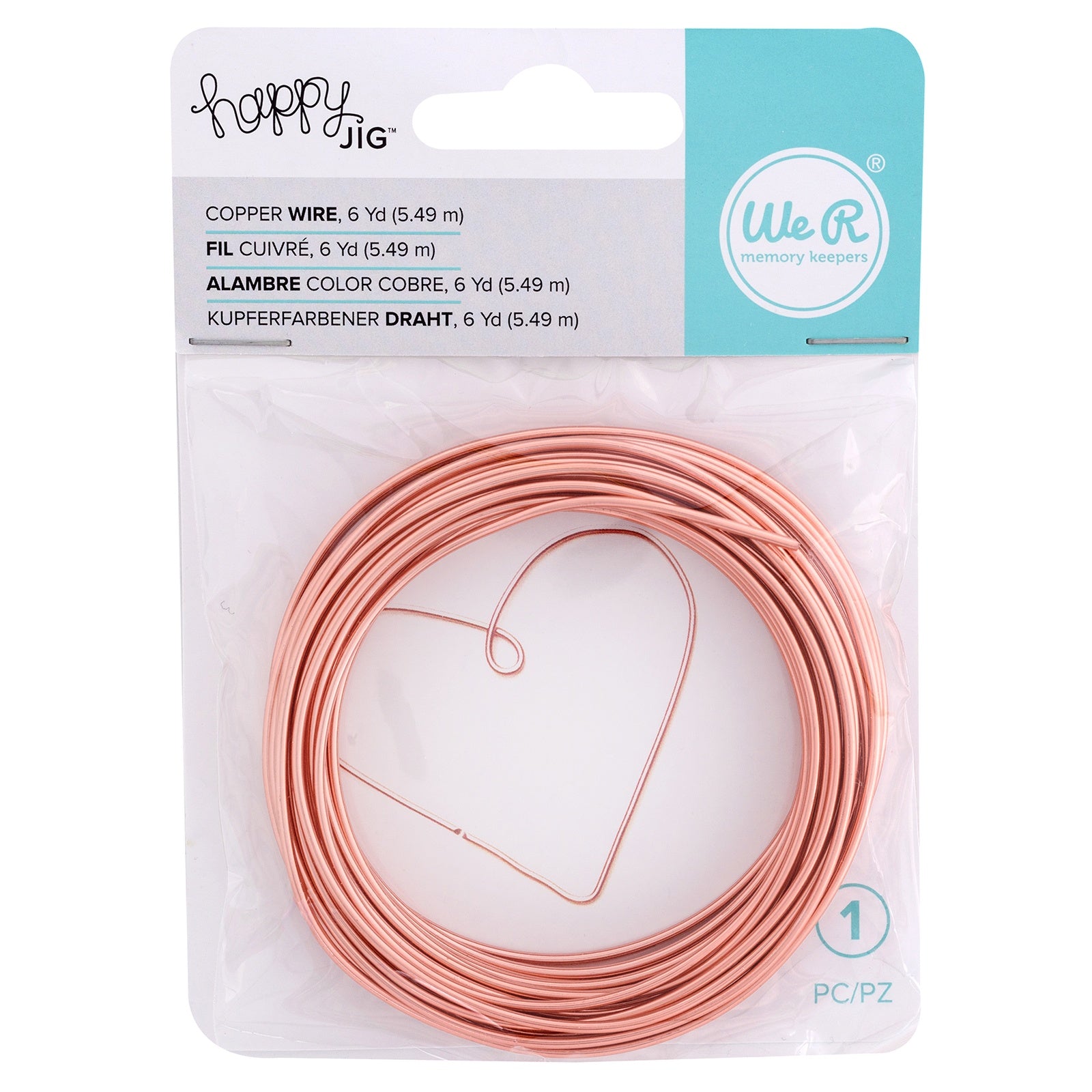 We R Makers Happy Jig Color Wire - Copper, 6 yards