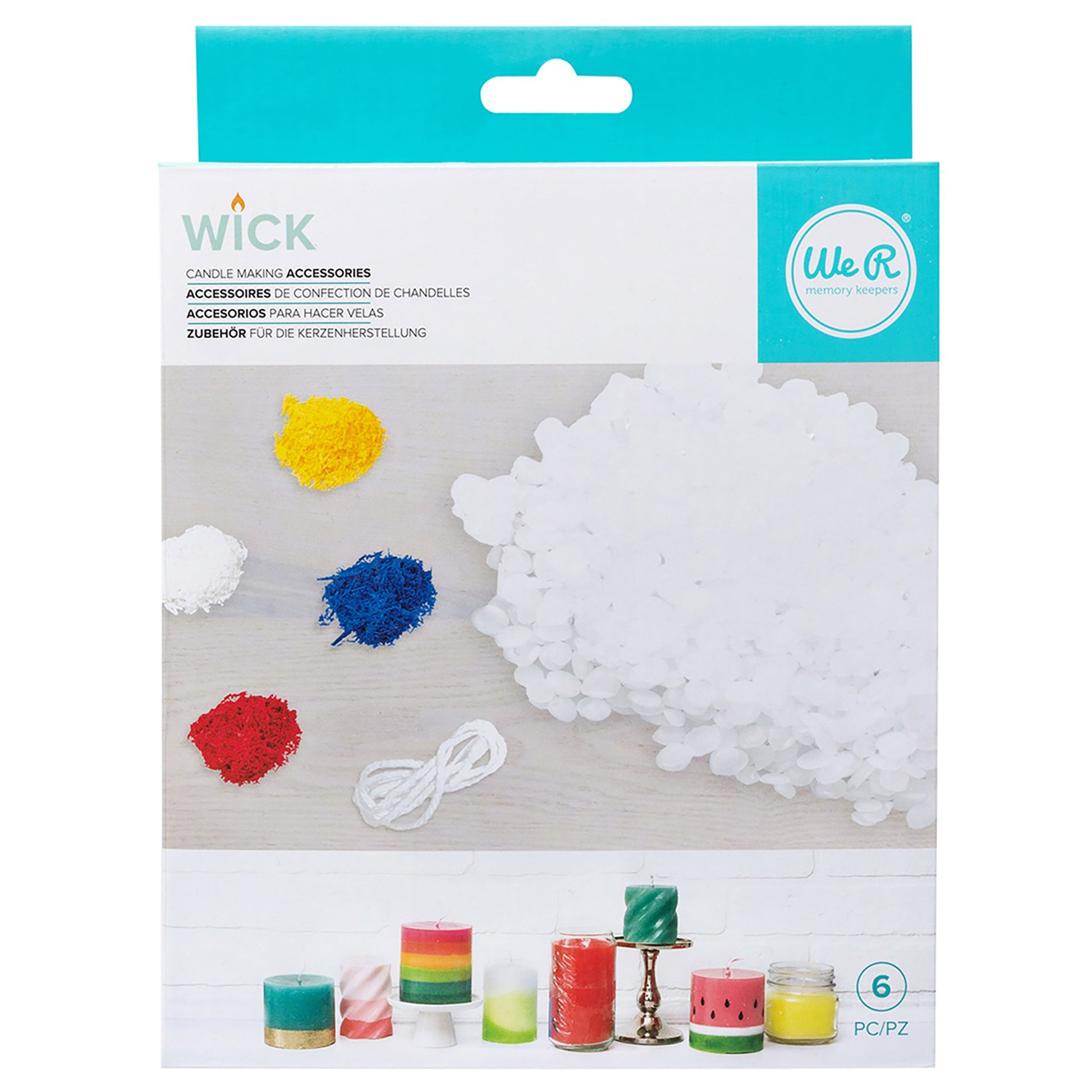 We R Makers Wick Candle Wax & Wick Bundle