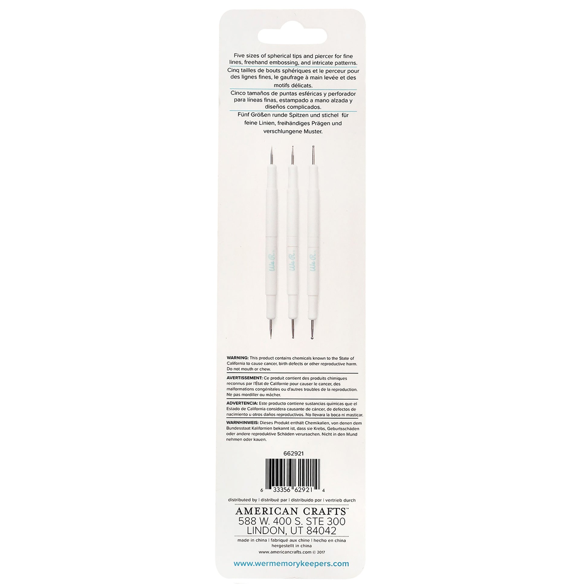 We R Makers Embossing Stylus 3/Pkg