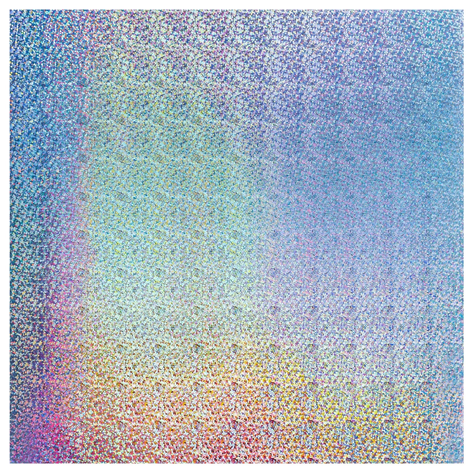 AC 12x12" Specialty Cardstock - Silver Holographic Sparkles, 12 sheets