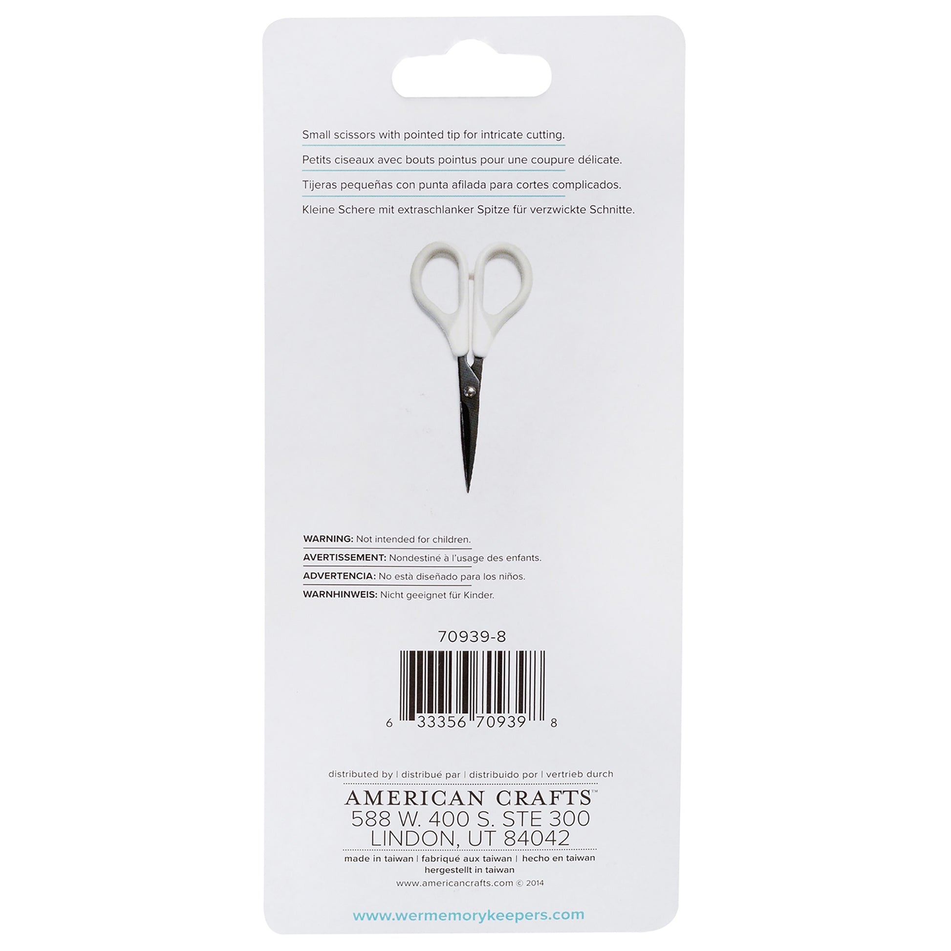 We R Makers 5" Precision Scissors - Chisel Tip