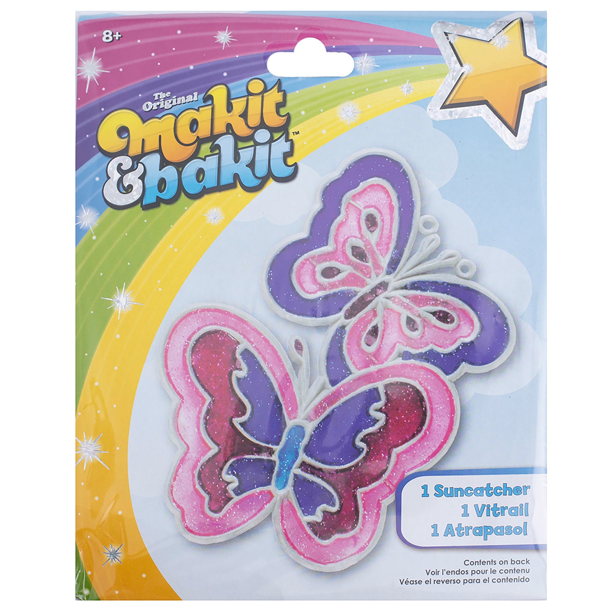 Makit & Bakit Butterflies Suncatcher Kit