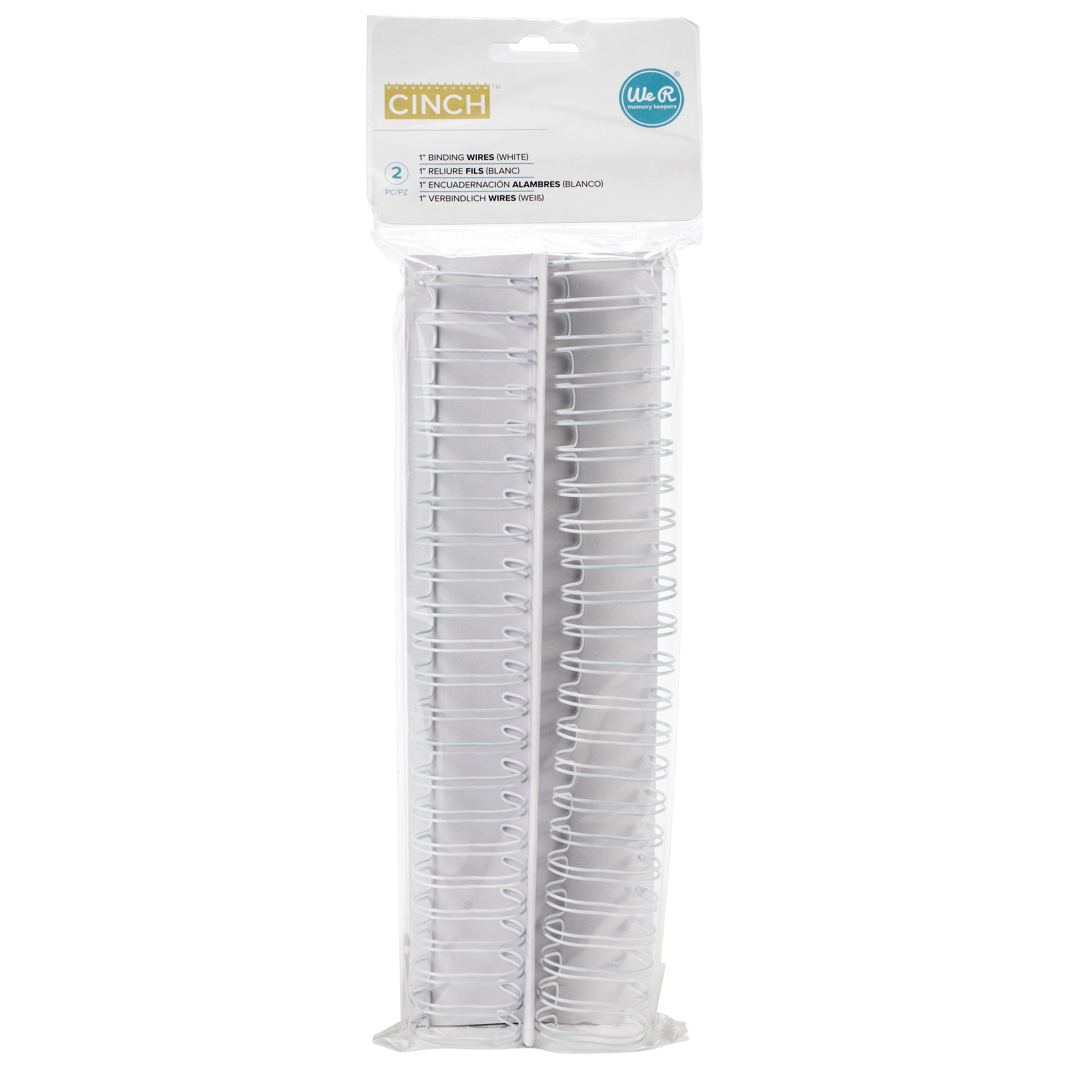 We R Makers 1" Cinch Book Binding Wires - 2 Pack, Assorted Styles