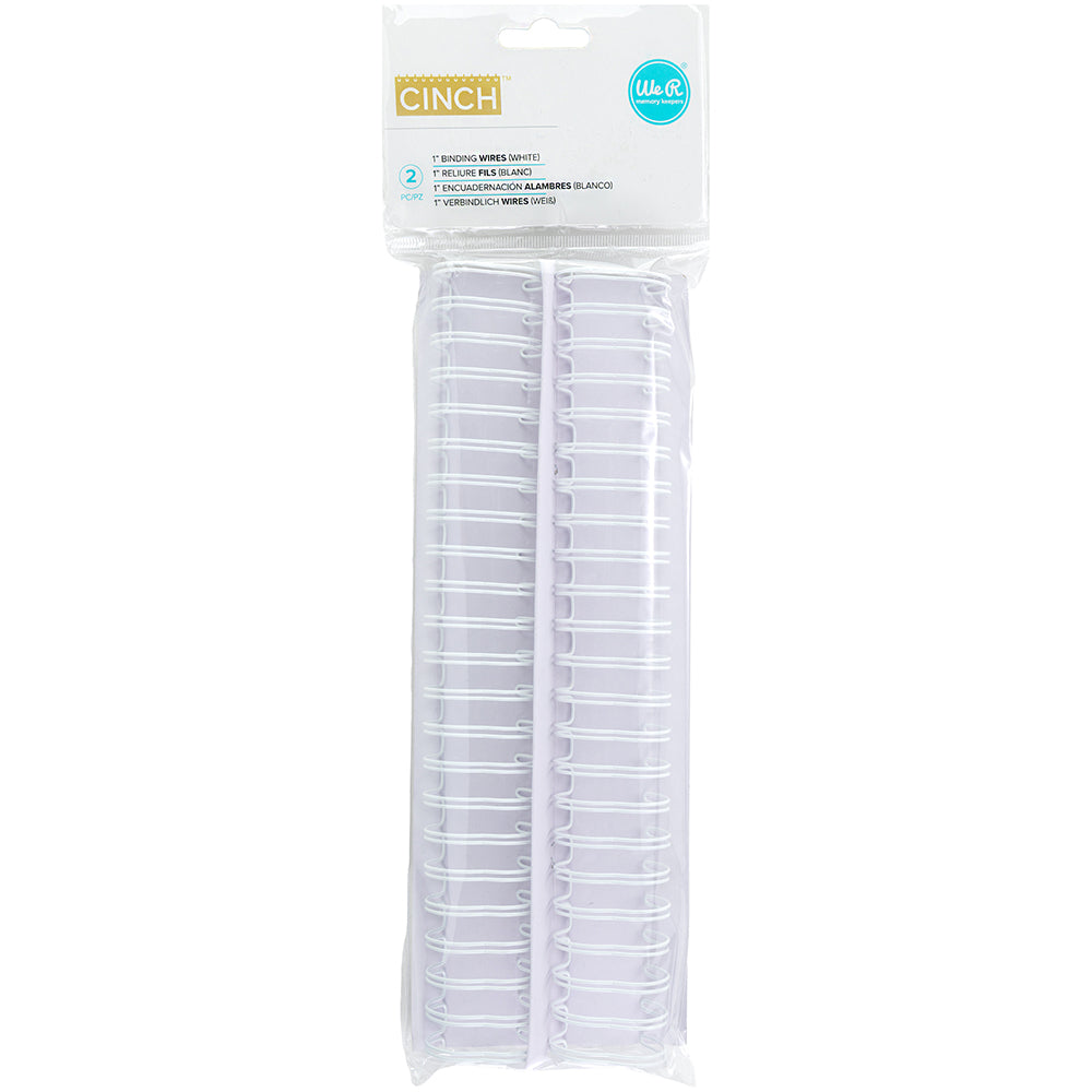 We R Makers 1" Cinch Book Binding Wires - 2 Pack, Available in Multiple Colors