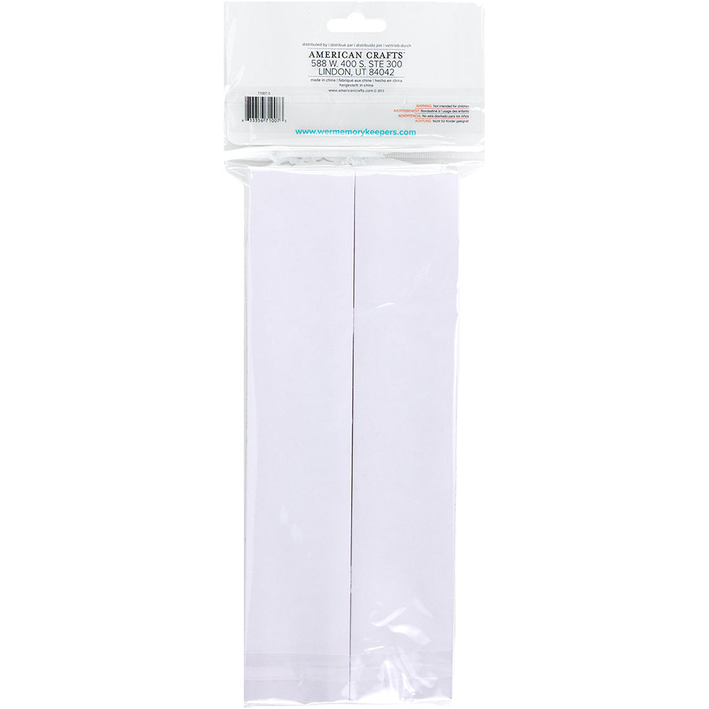 Cinch Wires 1.25" 2/Pkg-White