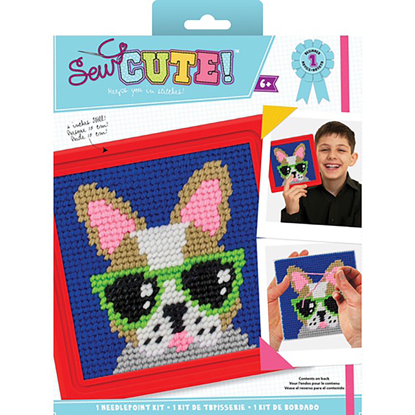 Sew Cute! Needlepoint Dog Kit