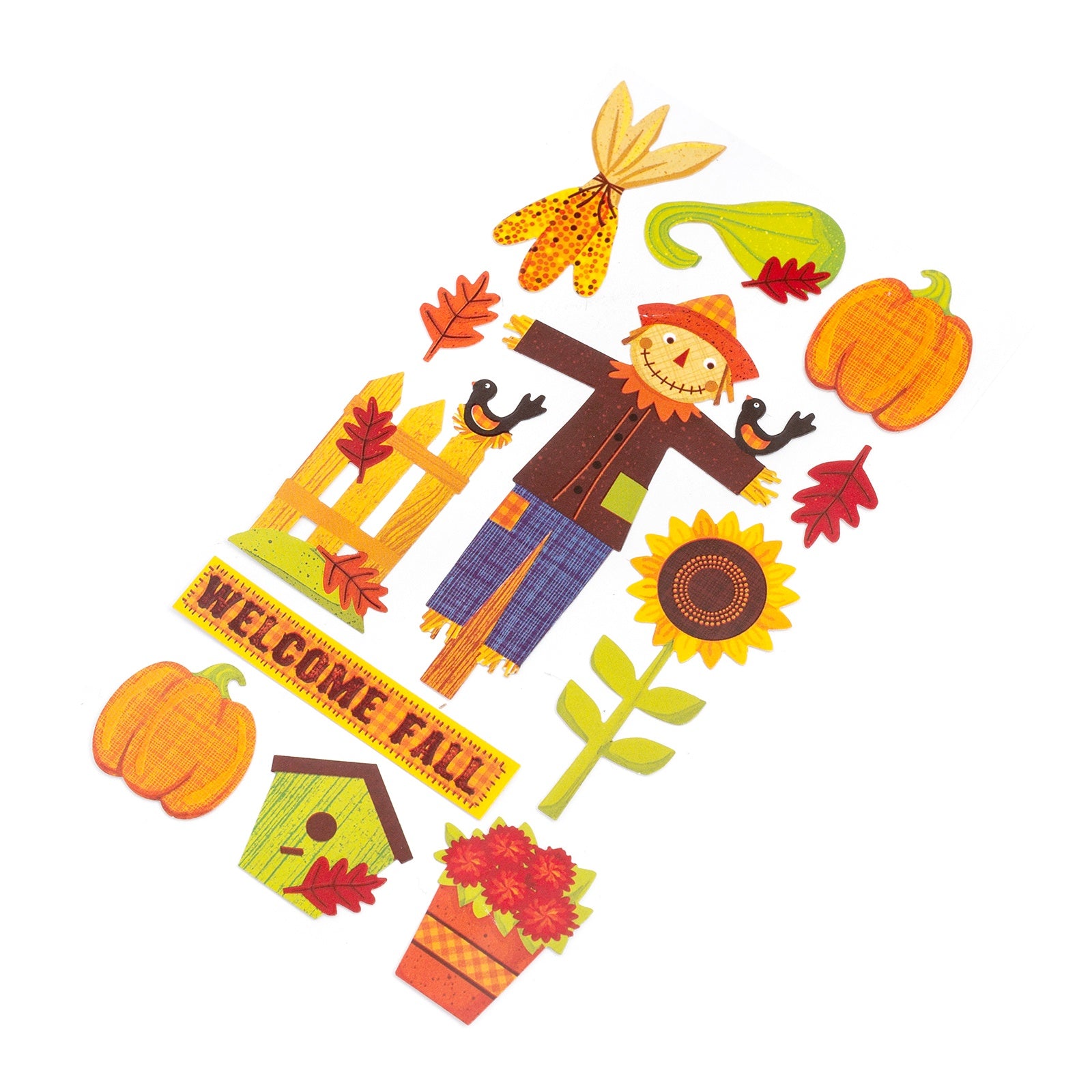 Sticko Stickers - Welcome Fall, 12pcs