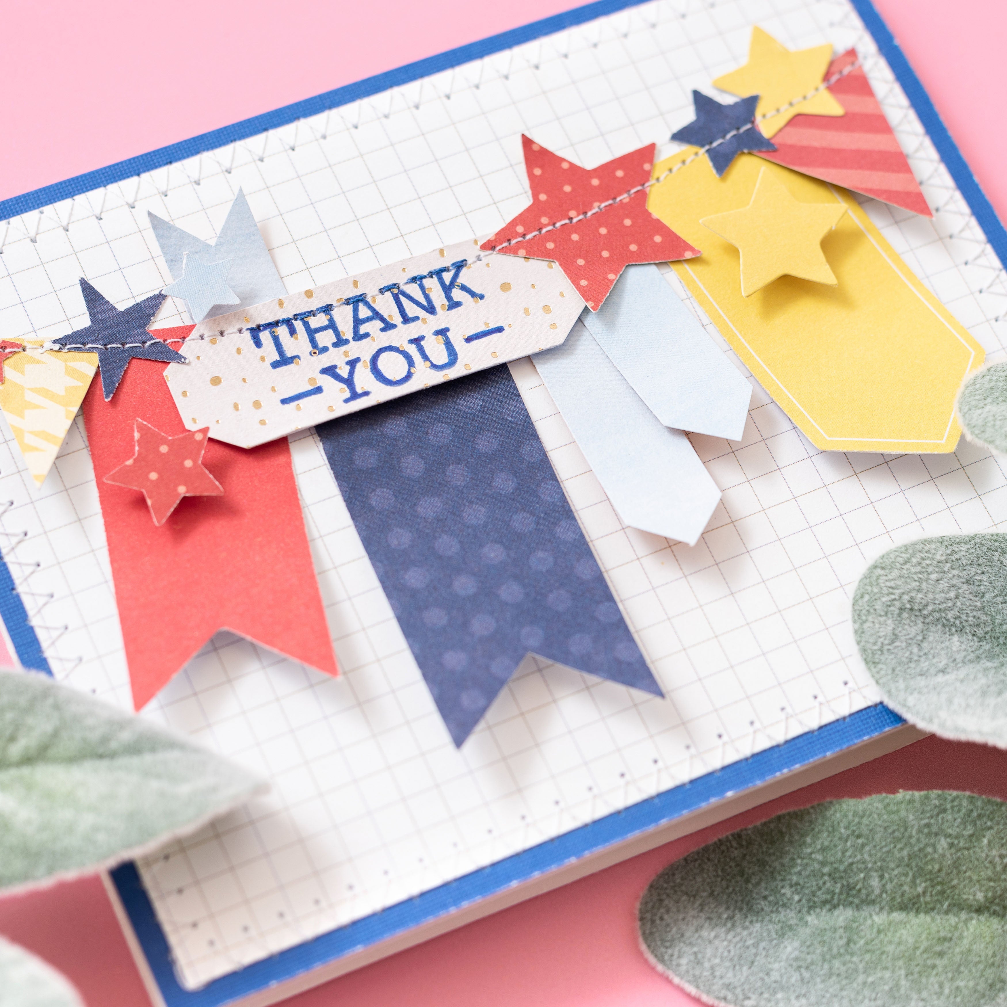 DCWV Double-Sided 12x12" Cardstock Stack - Die-Cut Shapes